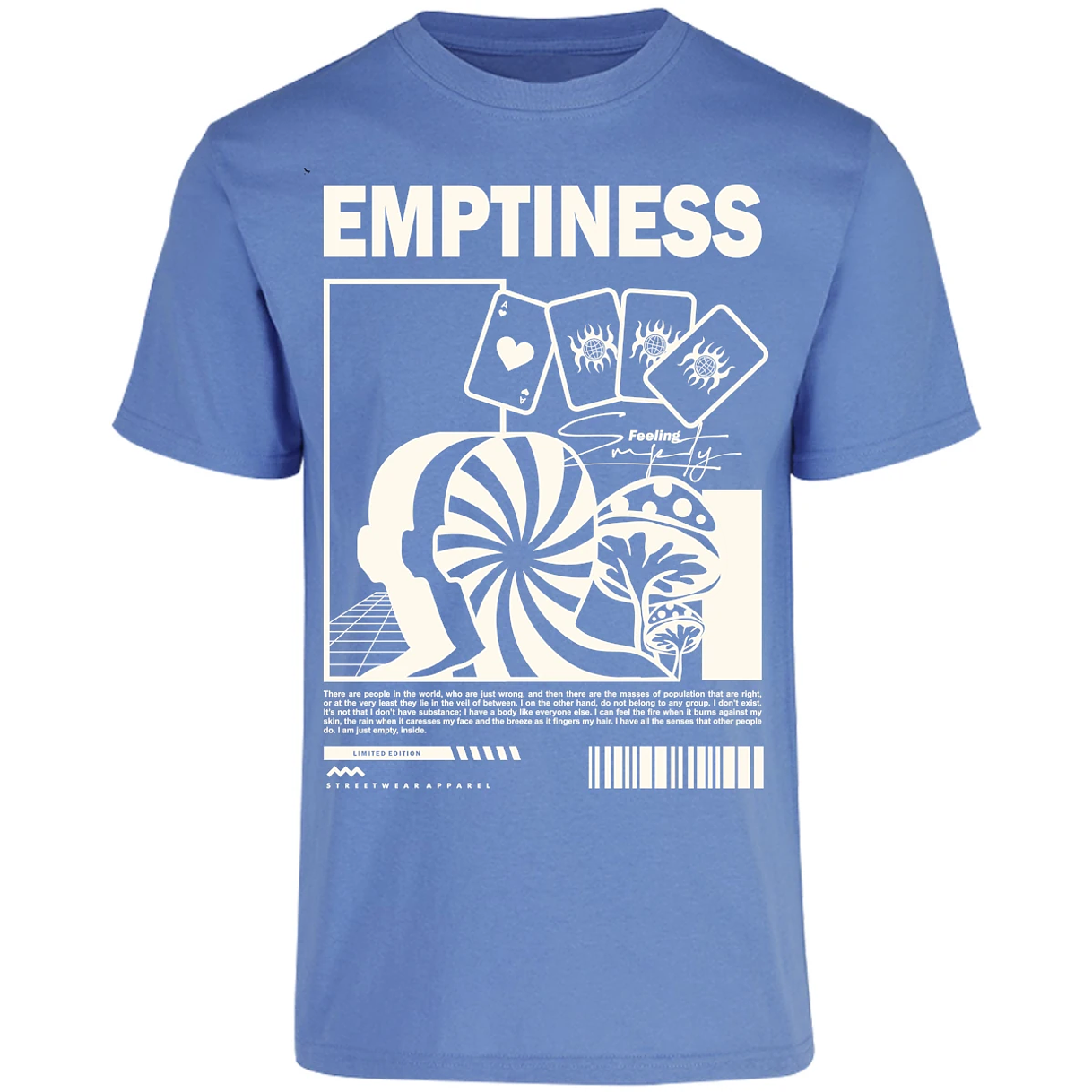 Playera Urbano Style Emptiness 231 para Adulto 4
