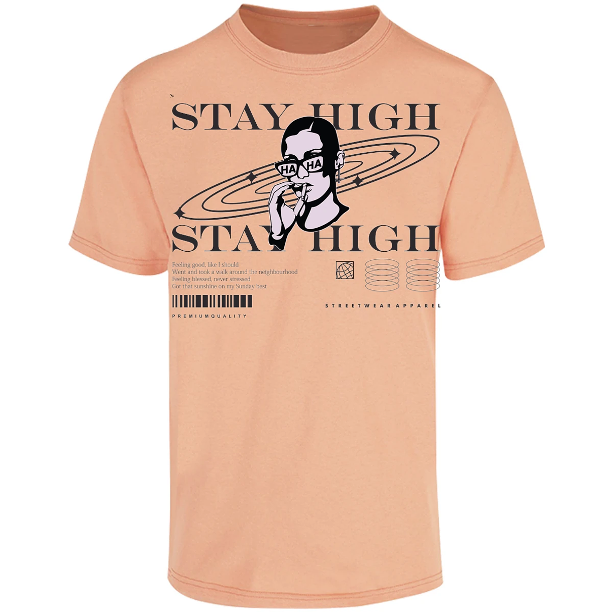 Playera Urbano Style Feeling Good 74 para Adulto 11