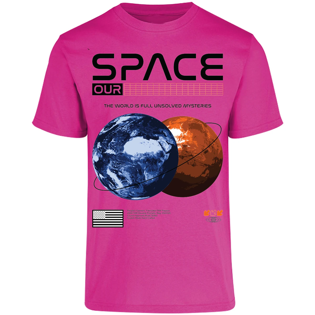 Playera Urbano Style Space 426 para Adulto 8