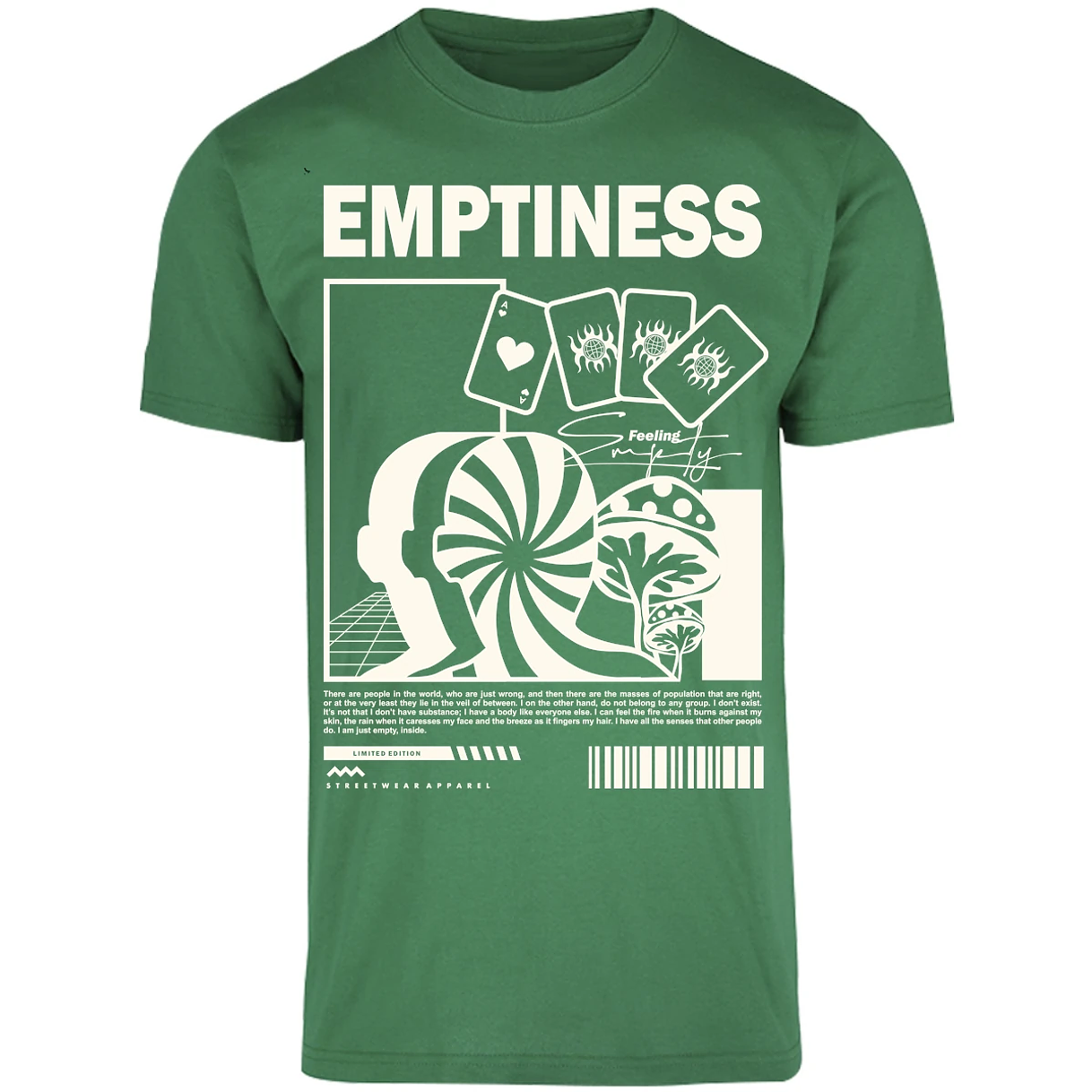 Playera Urbano Style Emptiness 231 para Adulto 21