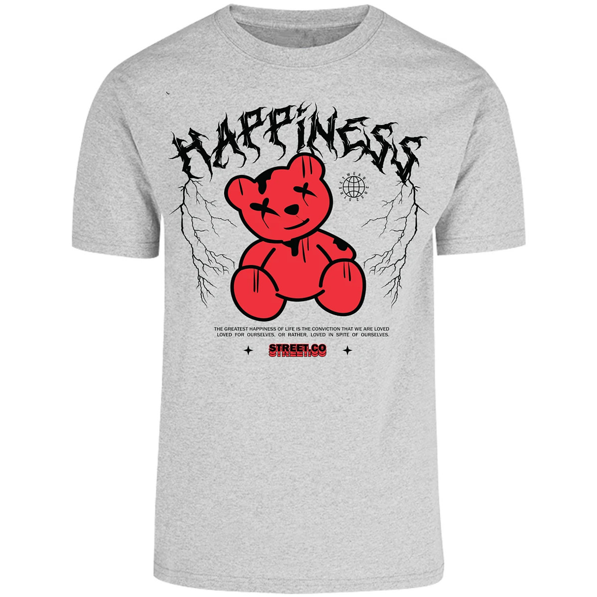 Playera Urbano Style Streetco Happoness 456 para Adulto 11