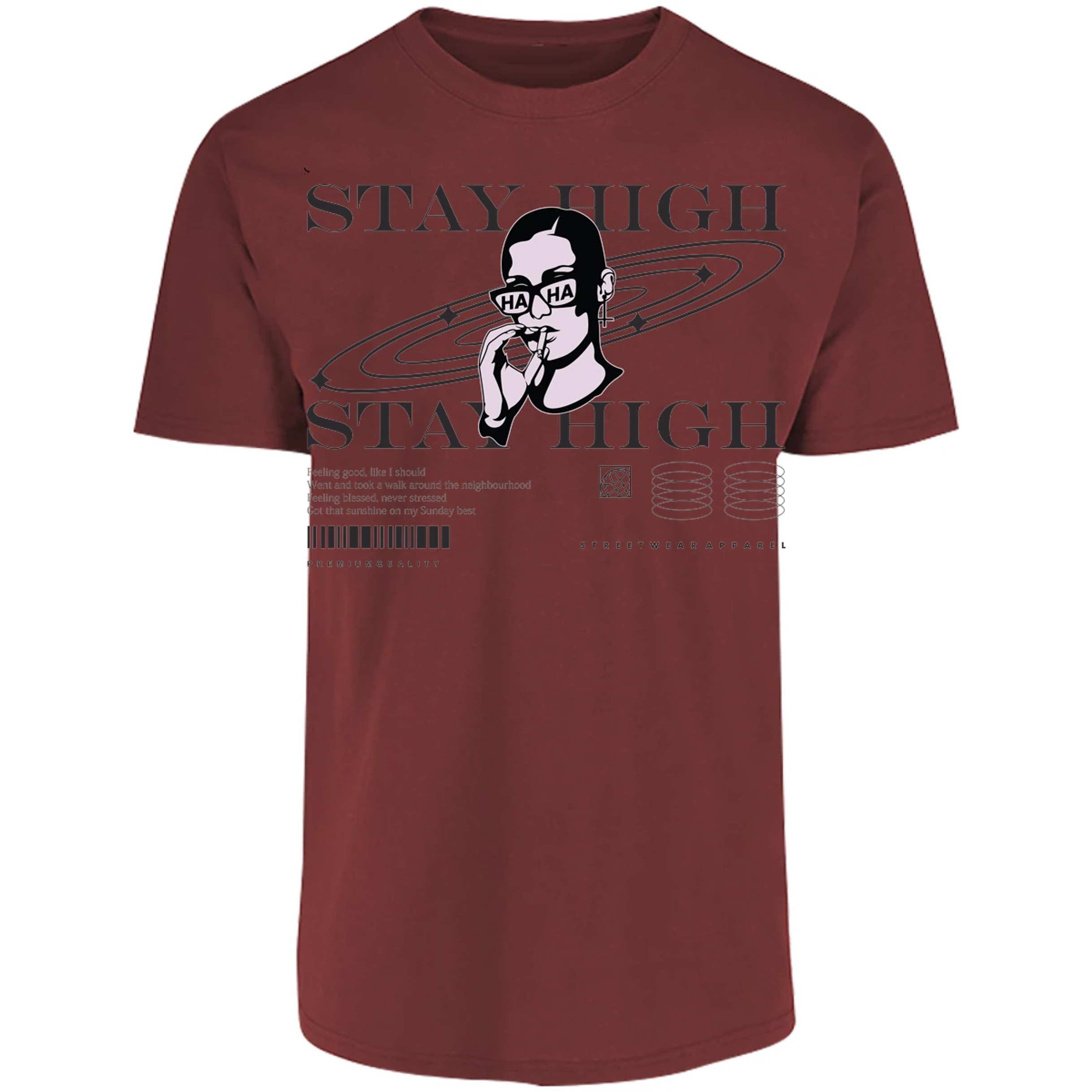 Playera Urbano Style Feeling Good 74 para Adulto 17