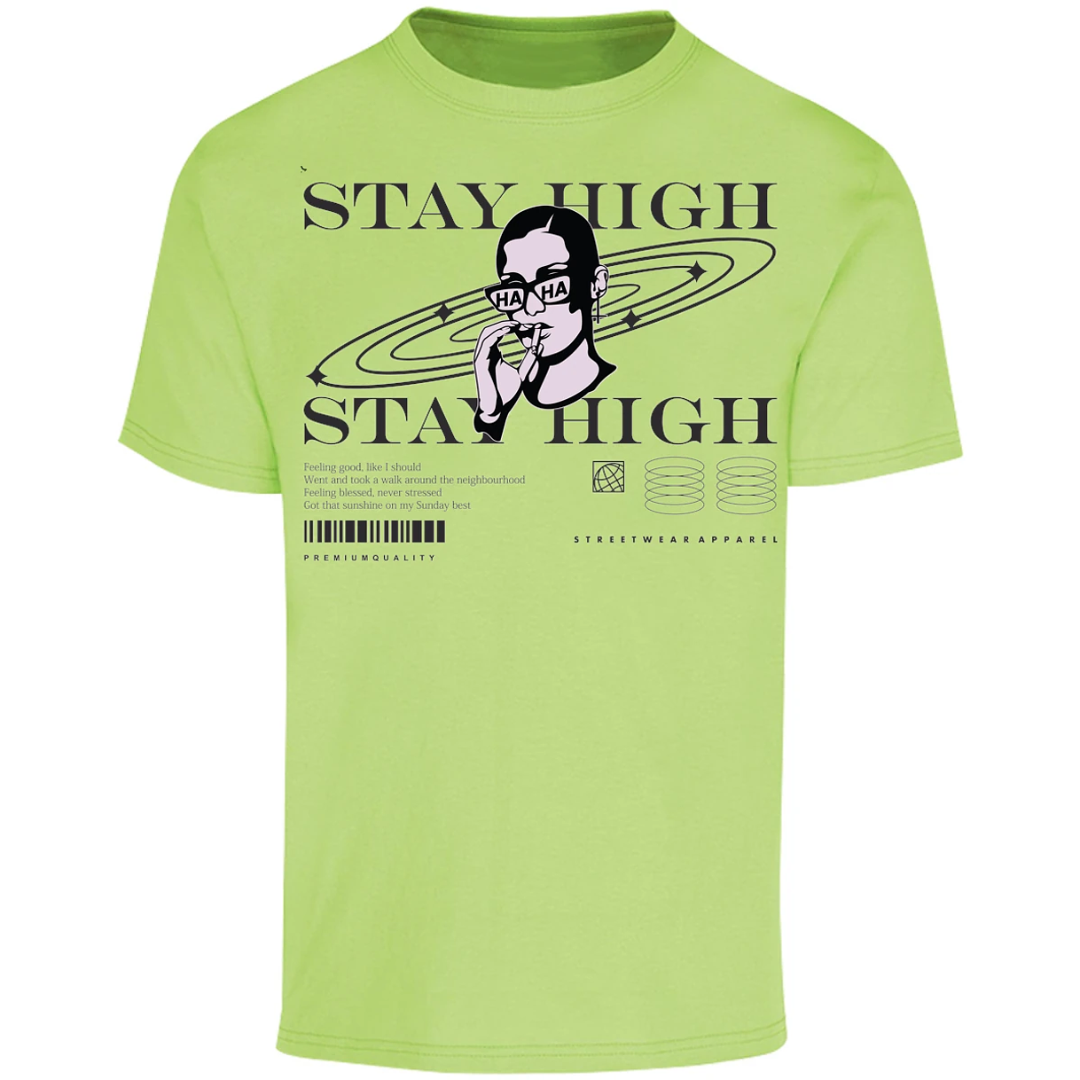 Playera Urbano Style Feeling Good 74 para Adulto 7