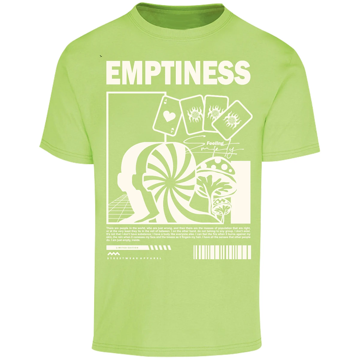 Playera Urbano Style Emptiness 231 para Adulto 27