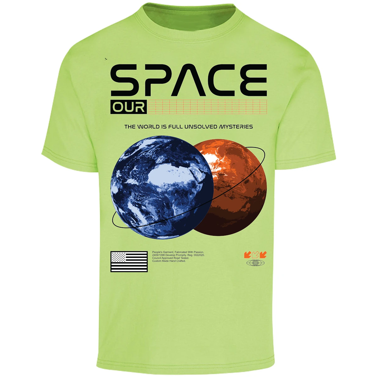 Playera Urbano Style Space 426 para Adulto 5