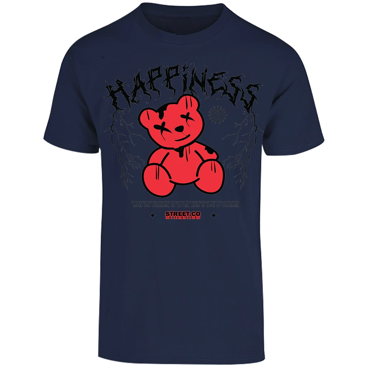 Playera Urbano Style Streetco Happoness 456 para Adulto 19
