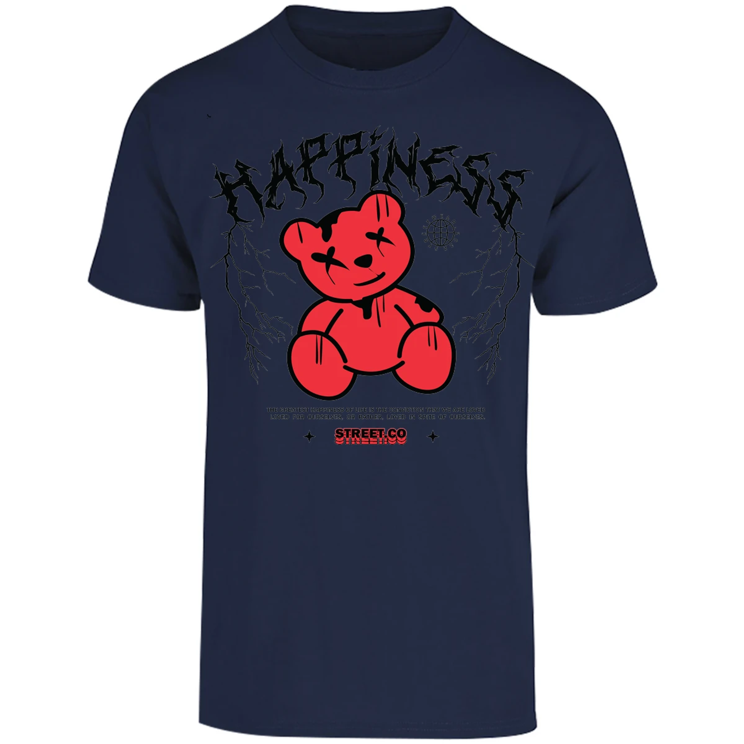 Playera Urbano Style Streetco Happoness 456 para Adulto 19