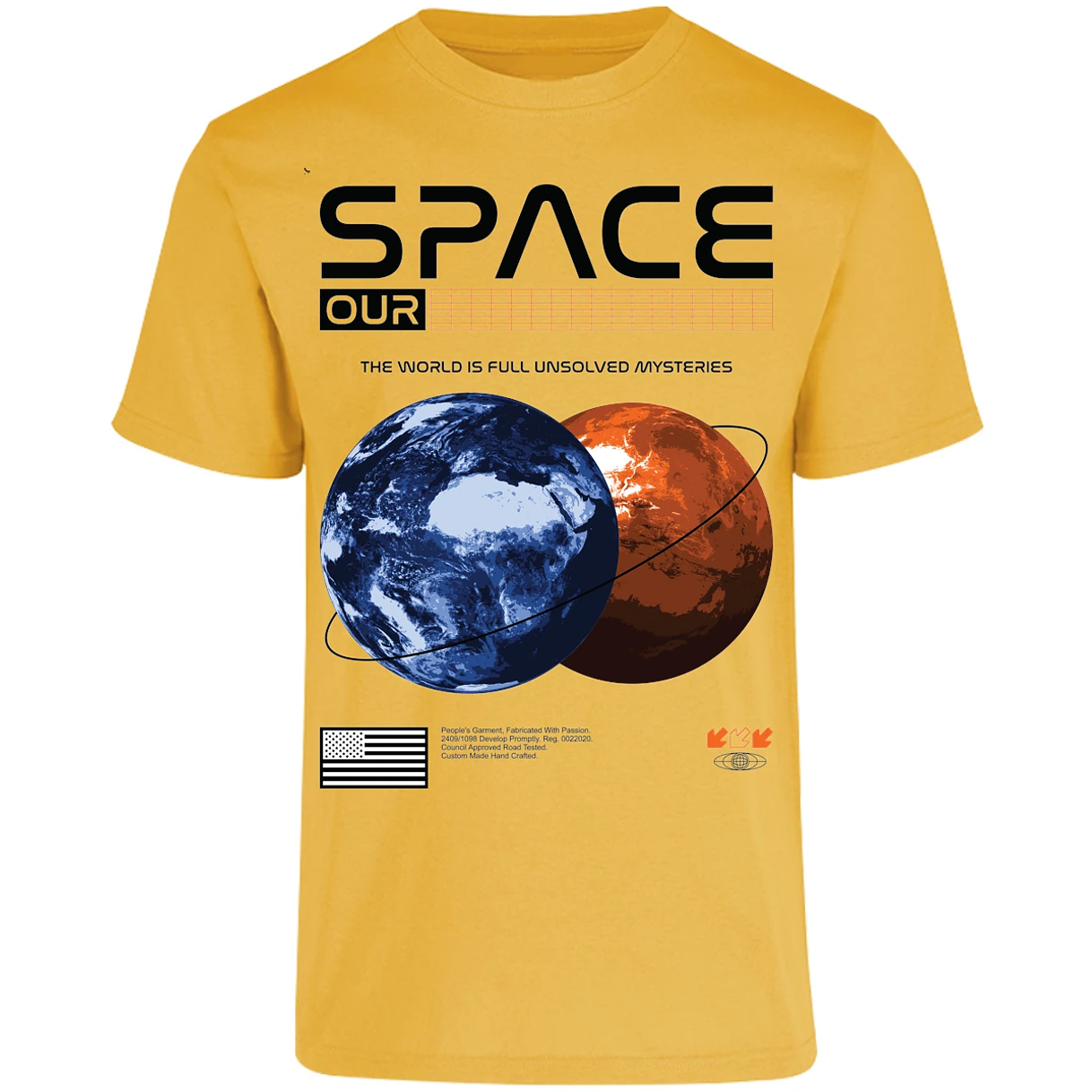 Playera Urbano Style Space 426 para Adulto 25