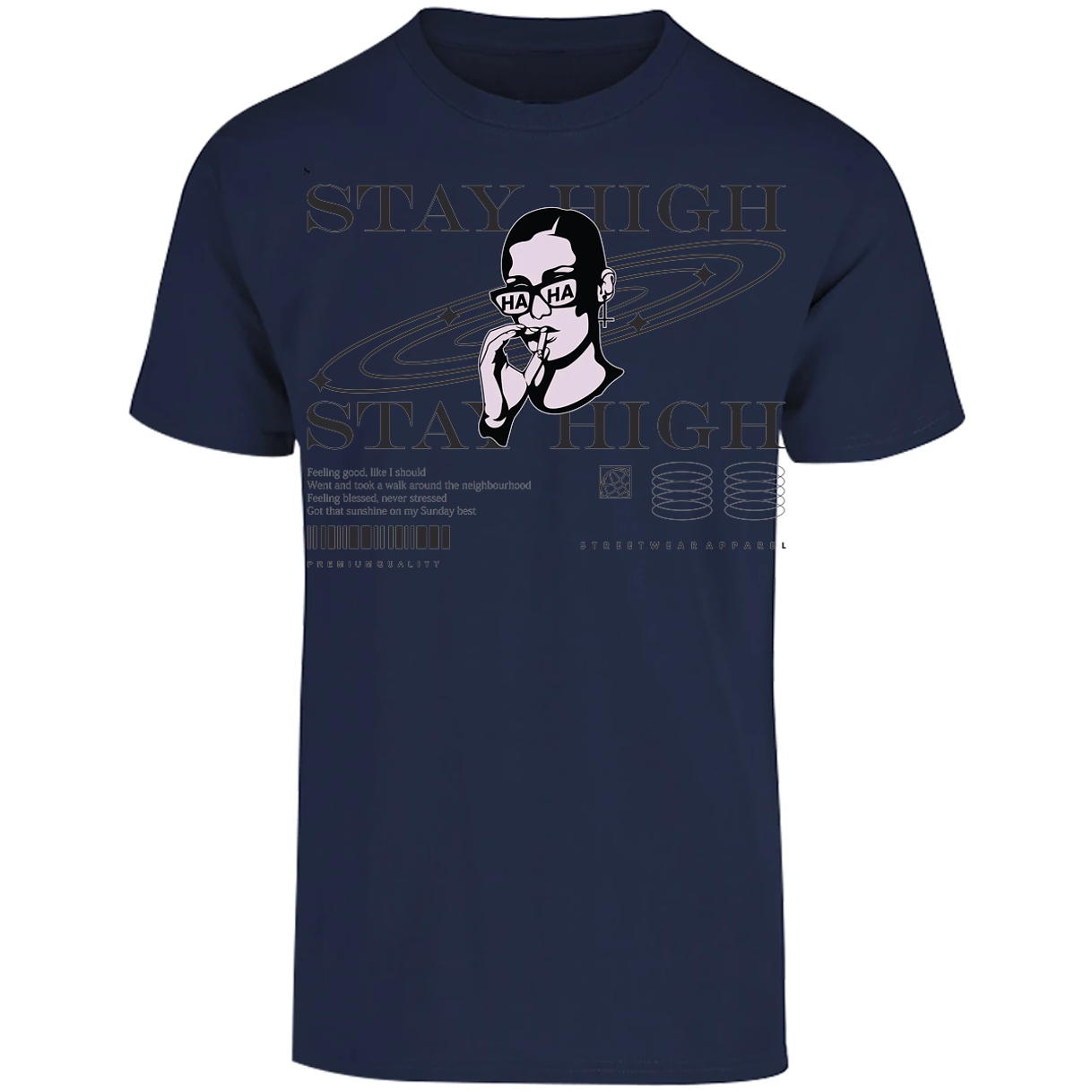 Playera Urbano Style Feeling Good 74 para Adulto 8