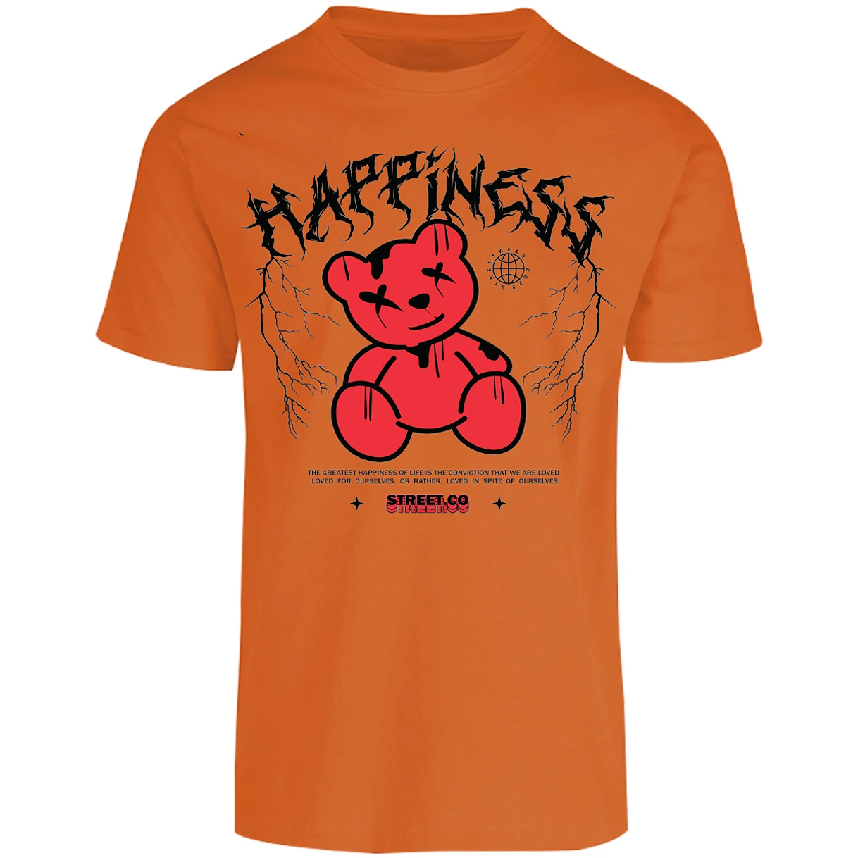 Playera Urbano Style Streetco Happoness 456 para Adulto 1