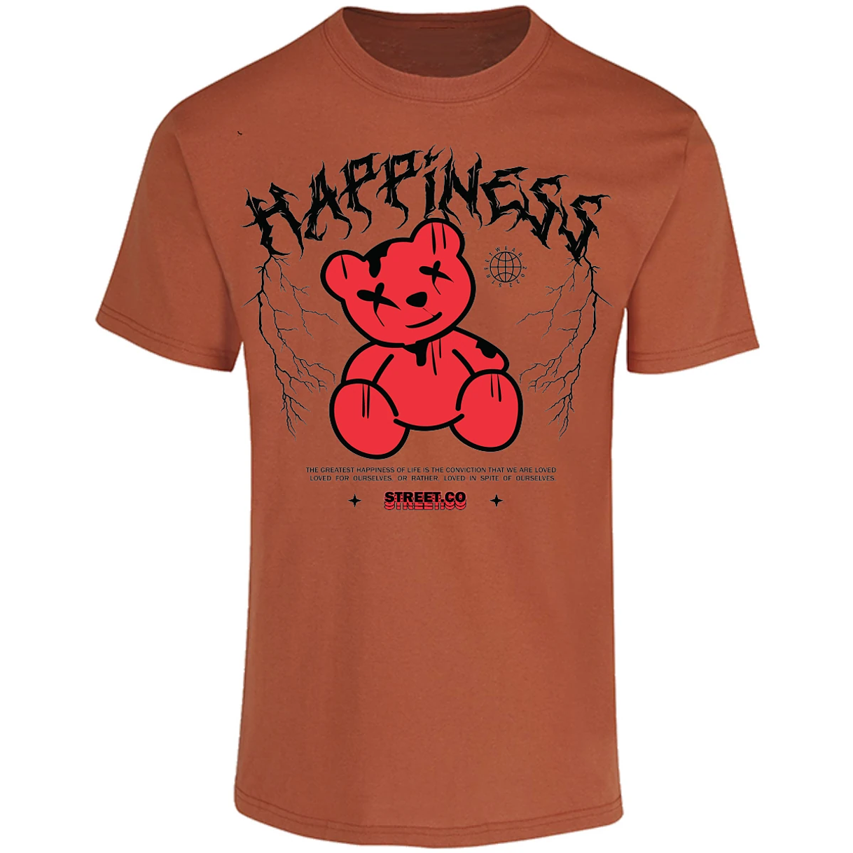 Playera Urbano Style Streetco Happoness 456 para Adulto 8