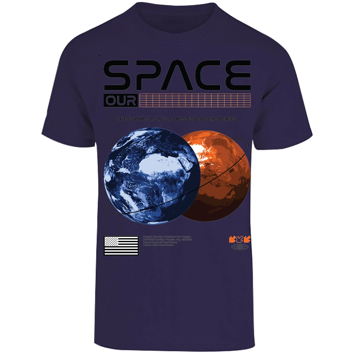 Playera Urbano Style Space 426 para Adulto 2