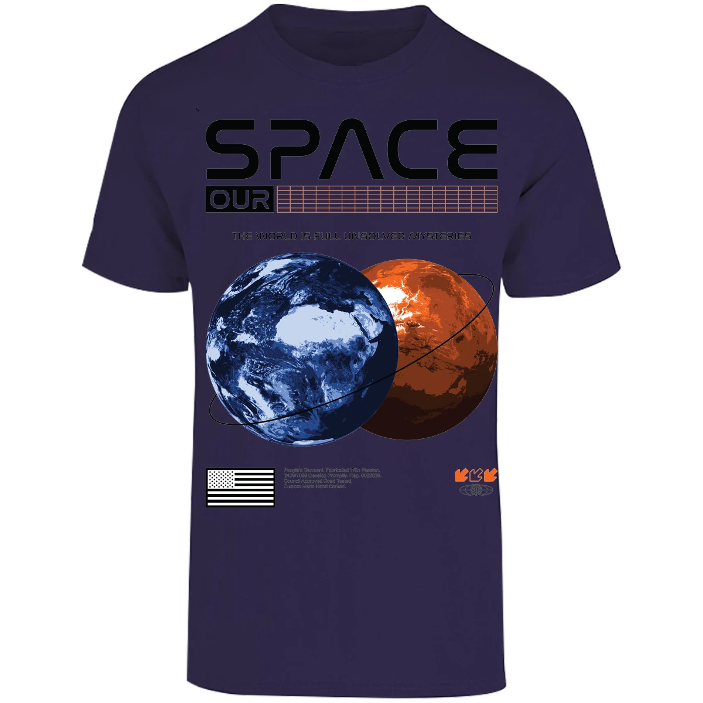 Playera Urbano Style Space 426 para Adulto 2