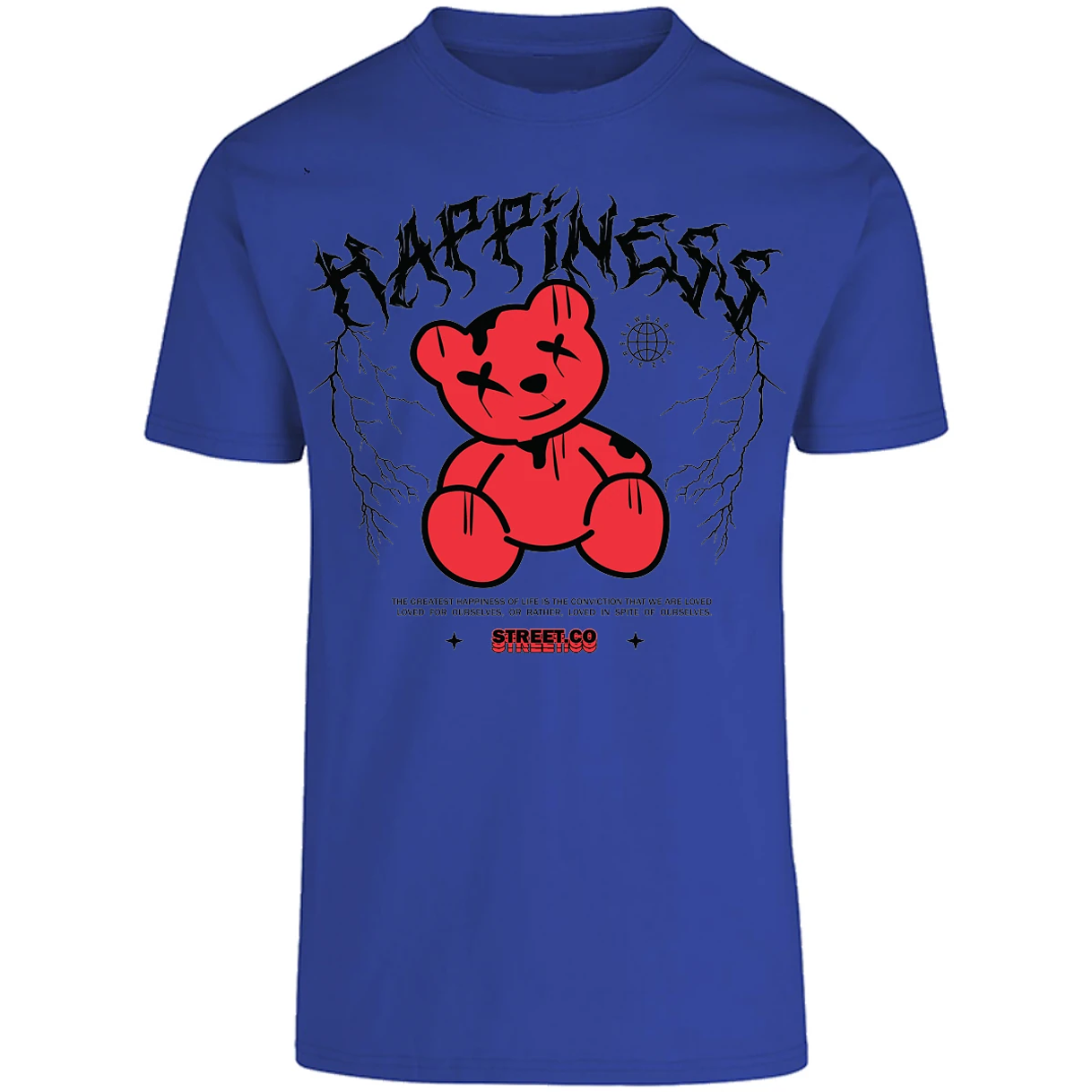 Playera Urbano Style Streetco Happoness 456 para Adulto 18