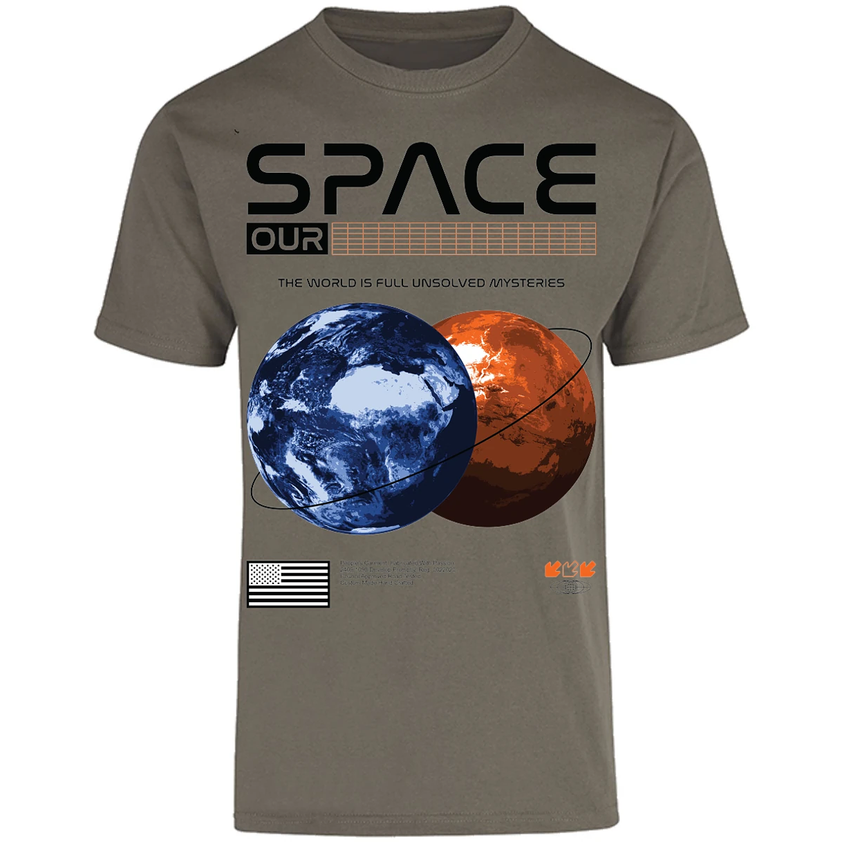 Playera Urbano Style Space 426 para Adulto 3