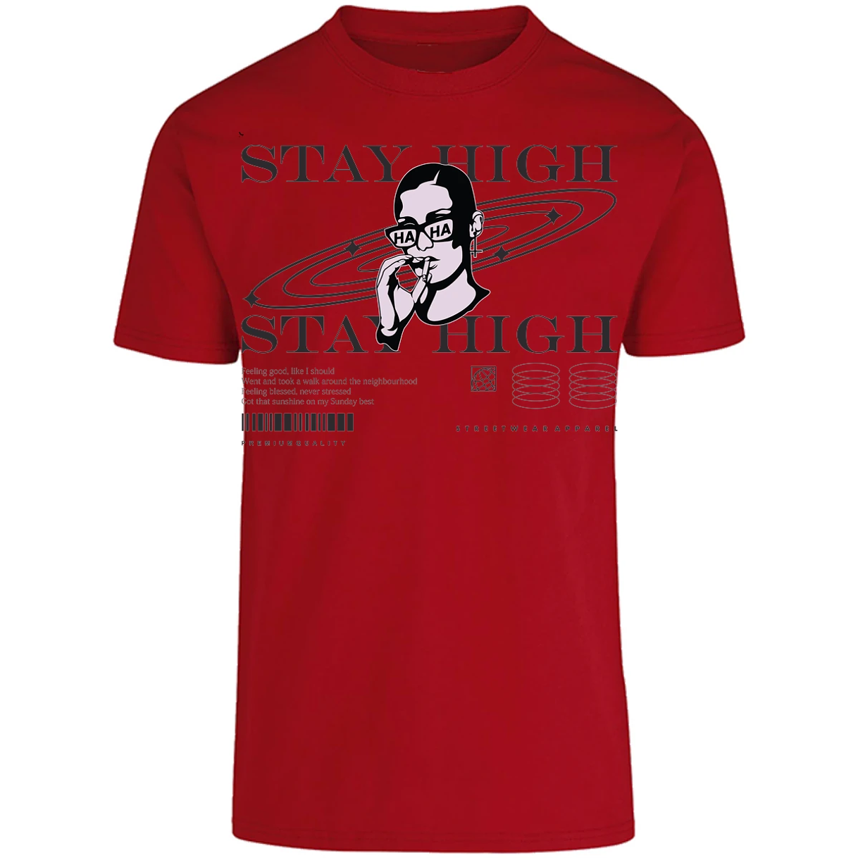 Playera Urbano Style Feeling Good 74 para Adulto 4