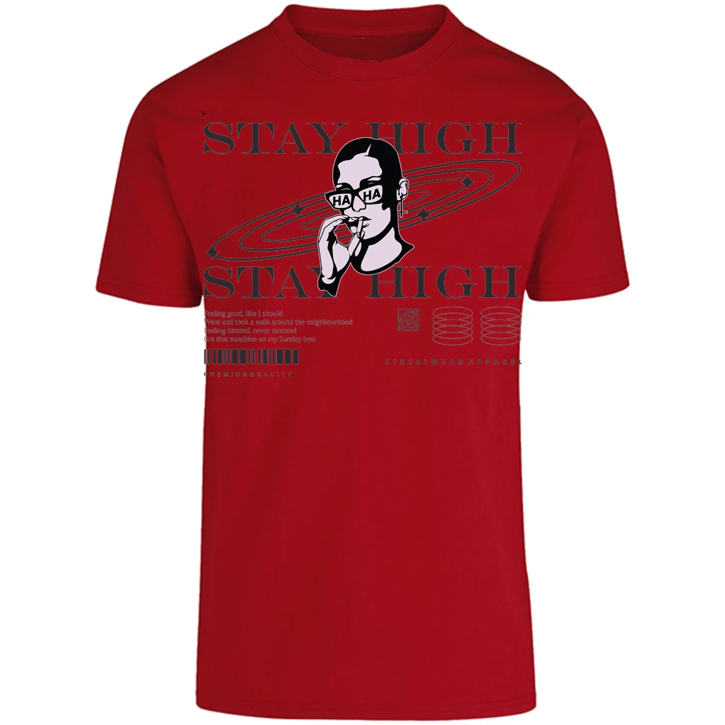 Playera Urbano Style Feeling Good 74 para Adulto 4