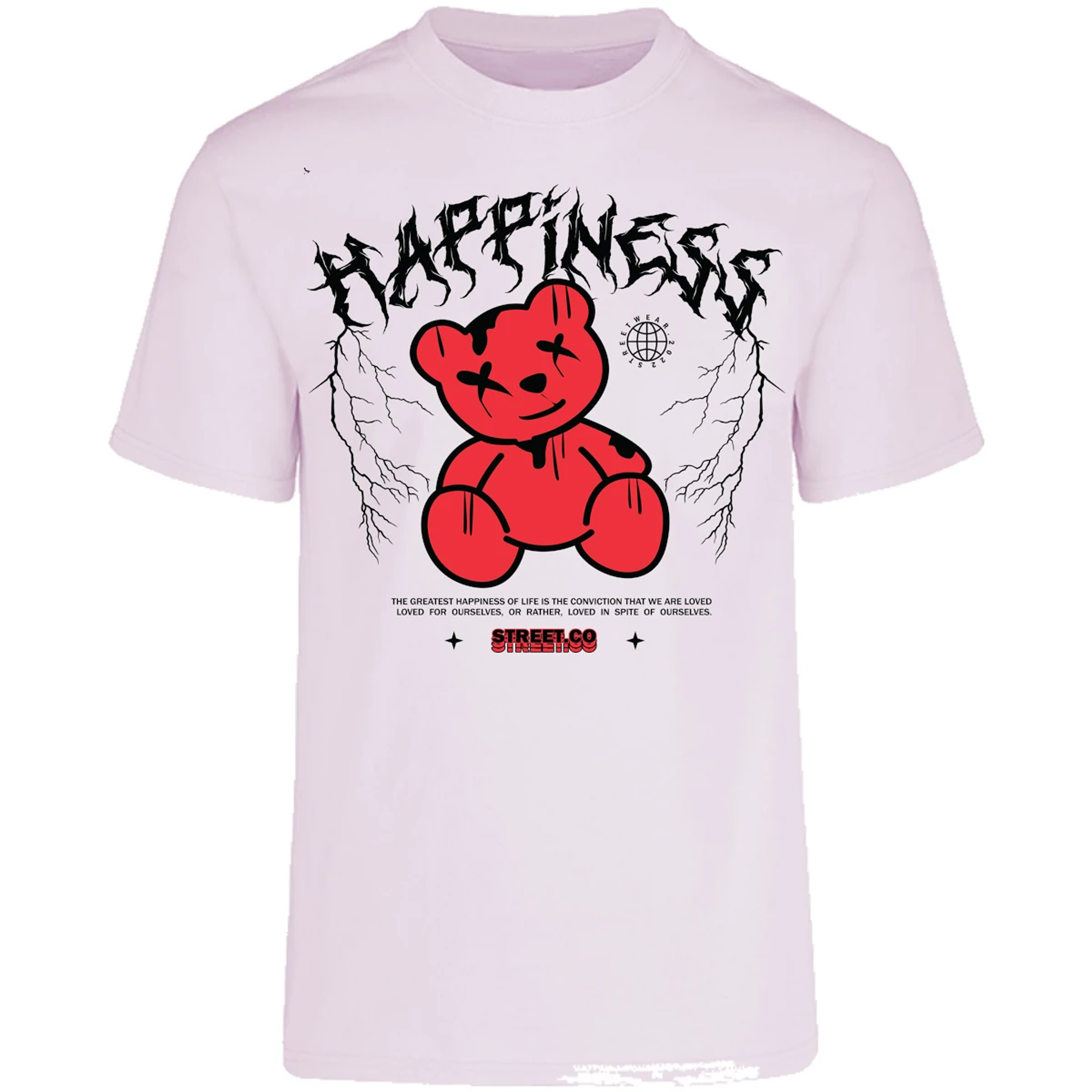 Playera Urbano Style Streetco Happoness 456 para Adulto 22