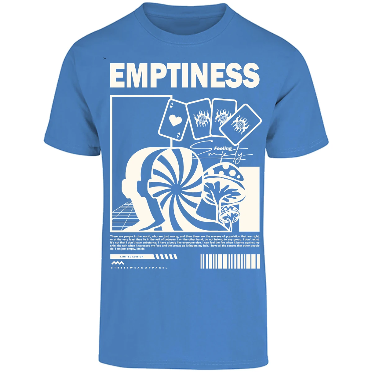Playera Urbano Style Emptiness 231 para Adulto 12
