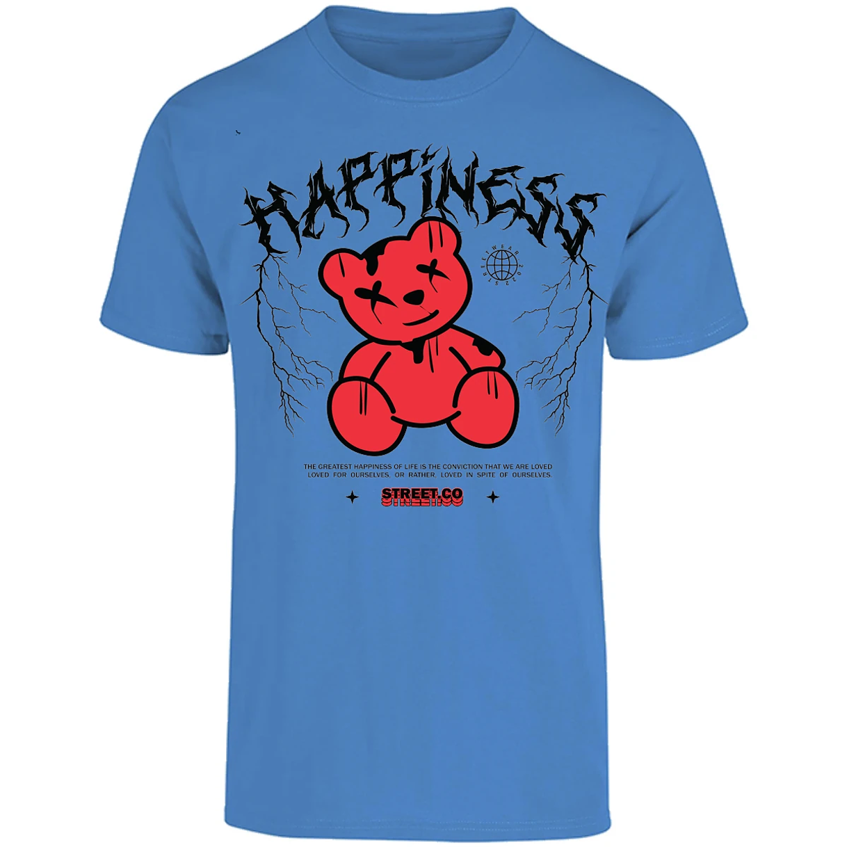 Playera Urbano Style Streetco Happoness 456 para Adulto 23