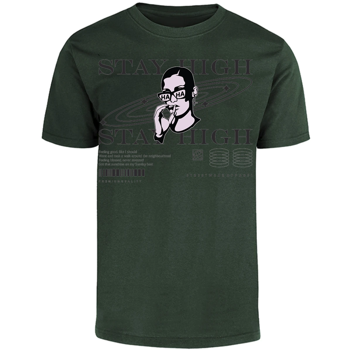 Playera Urbano Style Feeling Good 74 para Adulto 21