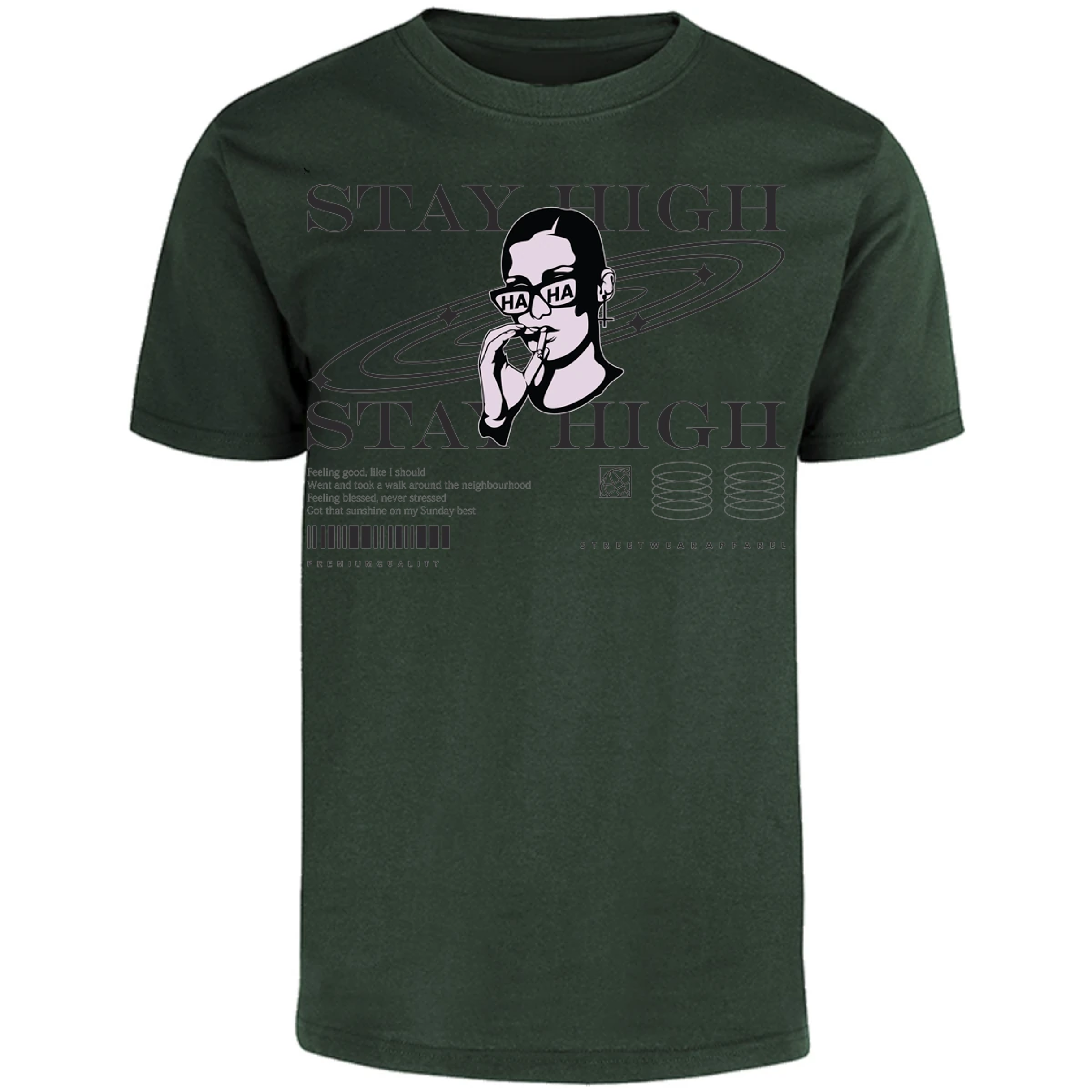 Playera Urbano Style Feeling Good 74 para Adulto 21