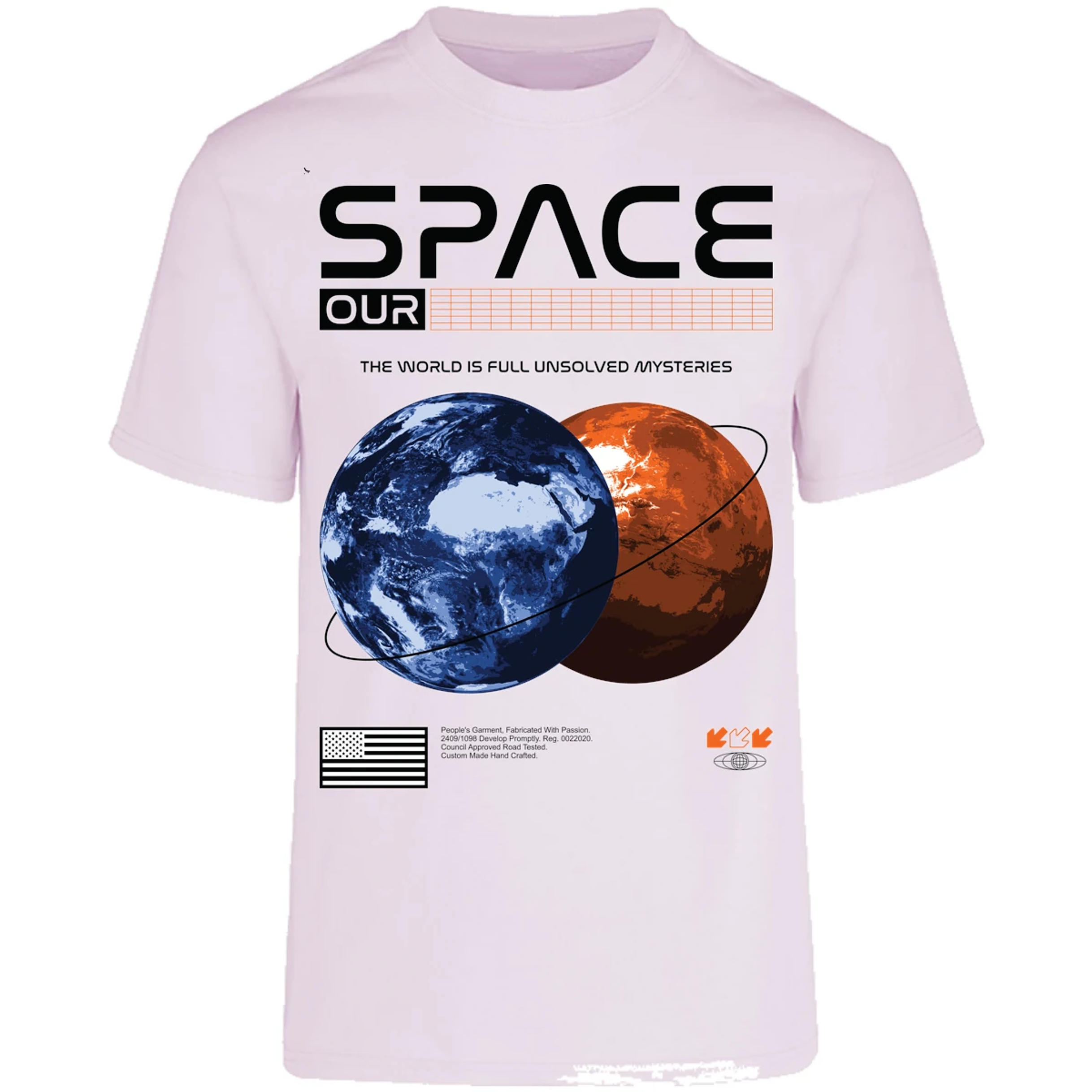 Playera Urbano Style Space 426 para Adulto 20