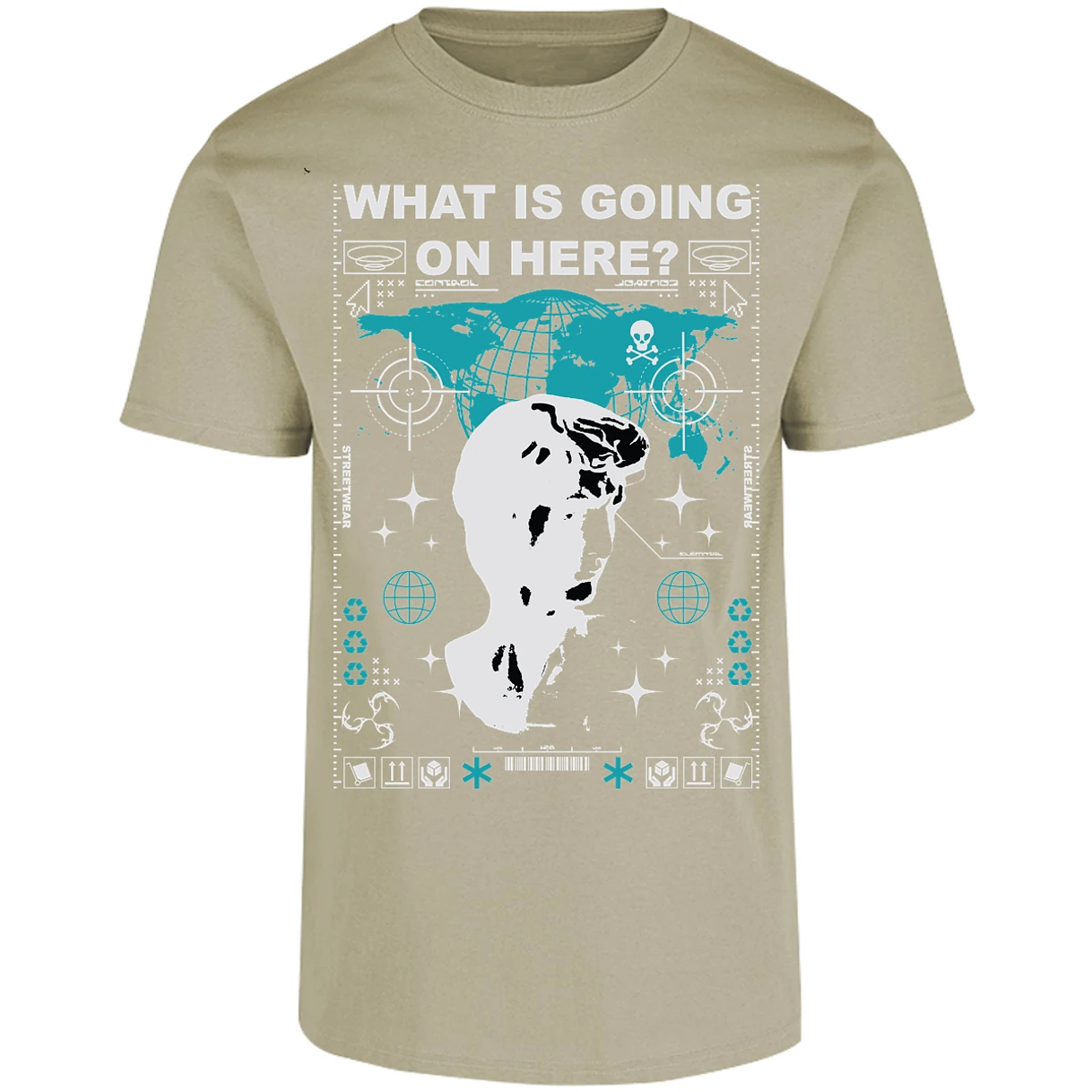 Playera Urbano Style Streetwear 175 para Adulto 28