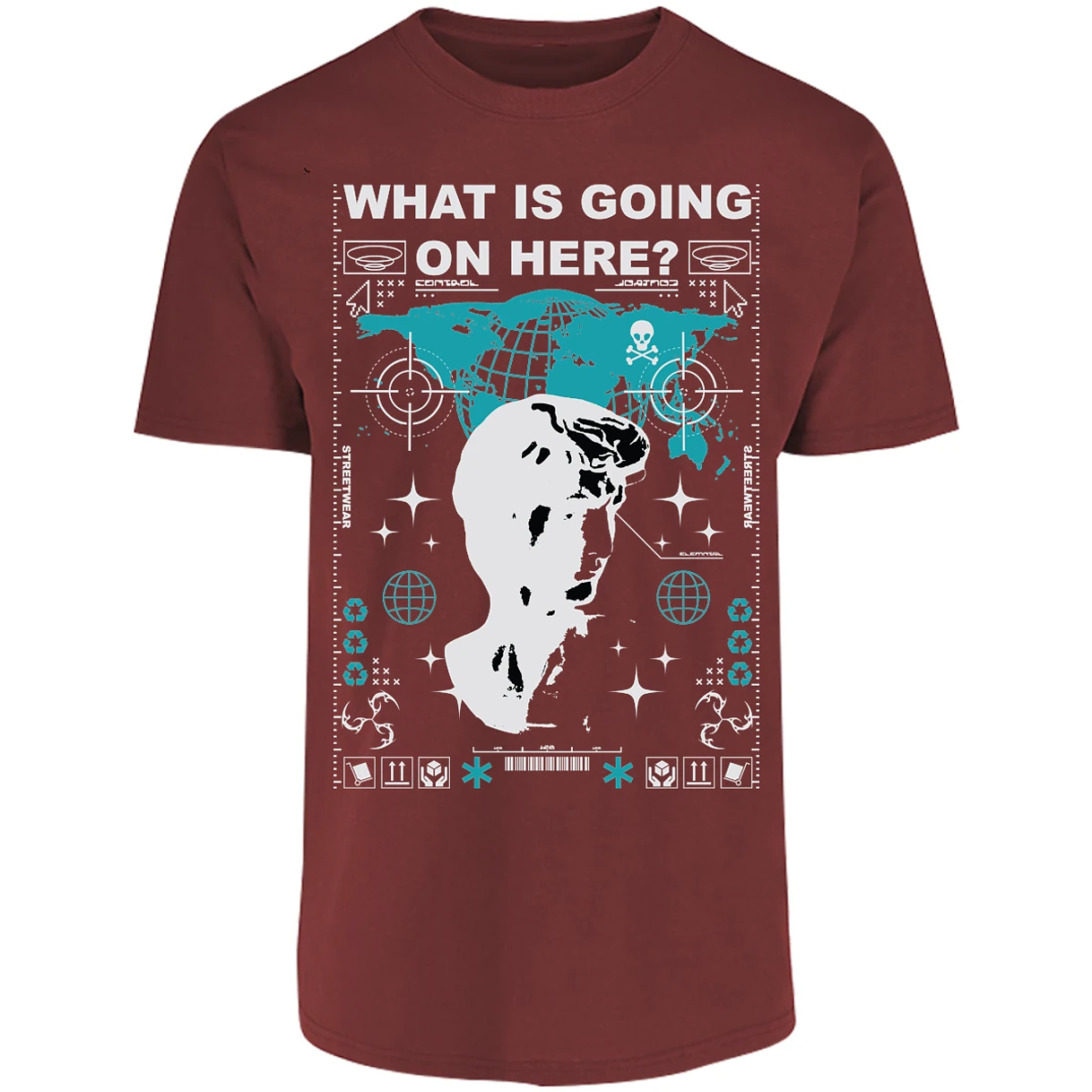 Playera Urbano Style Streetwear 175 para Adulto 17