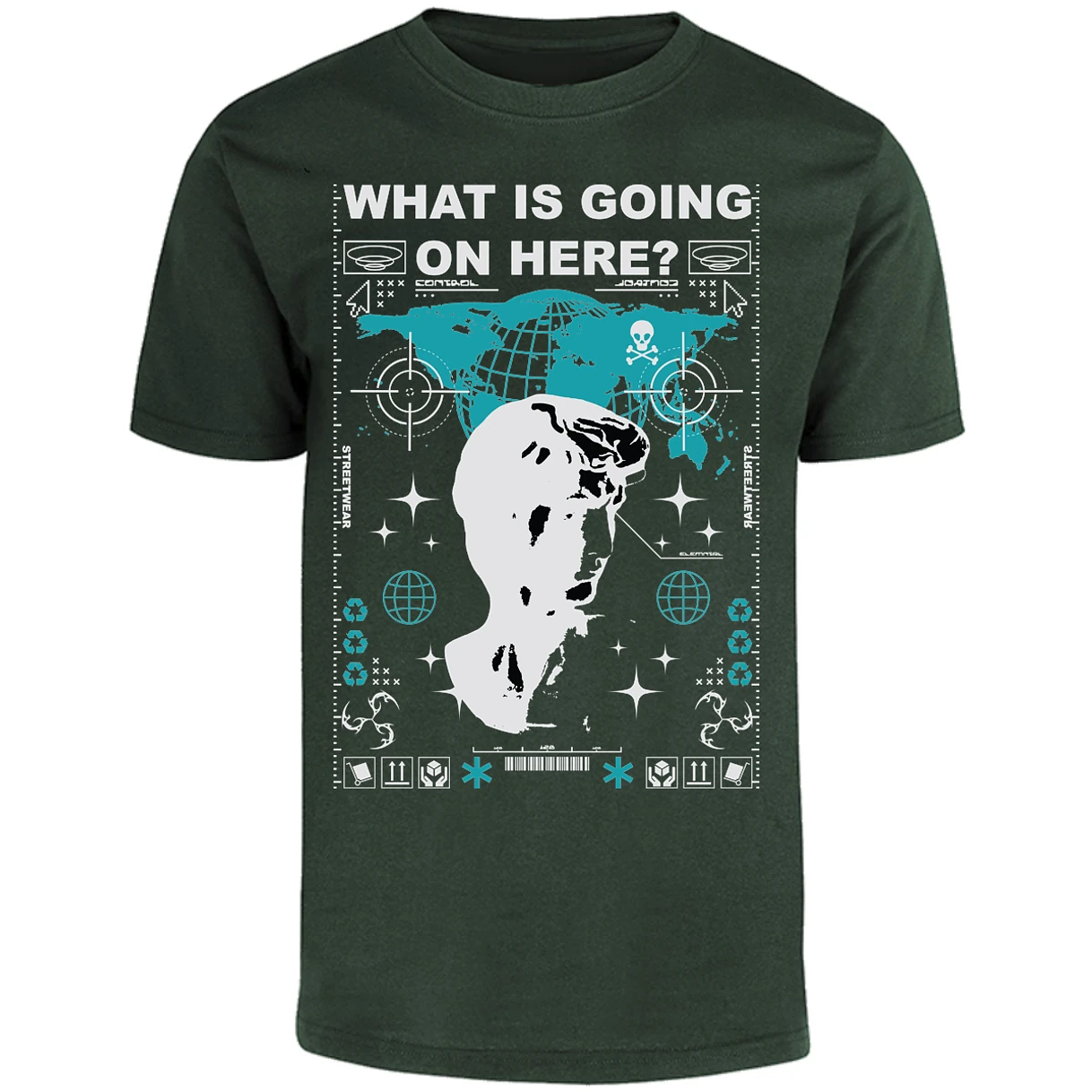 Playera Urbano Style Streetwear 175 para Adulto 3