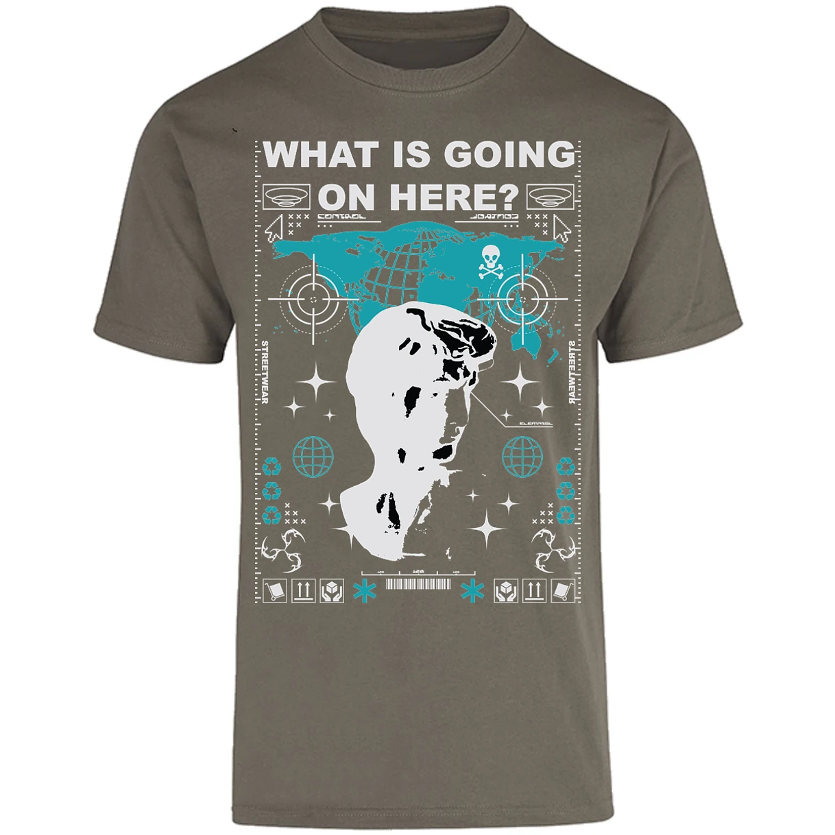 Playera Urbano Style Streetwear 175 para Adulto 24