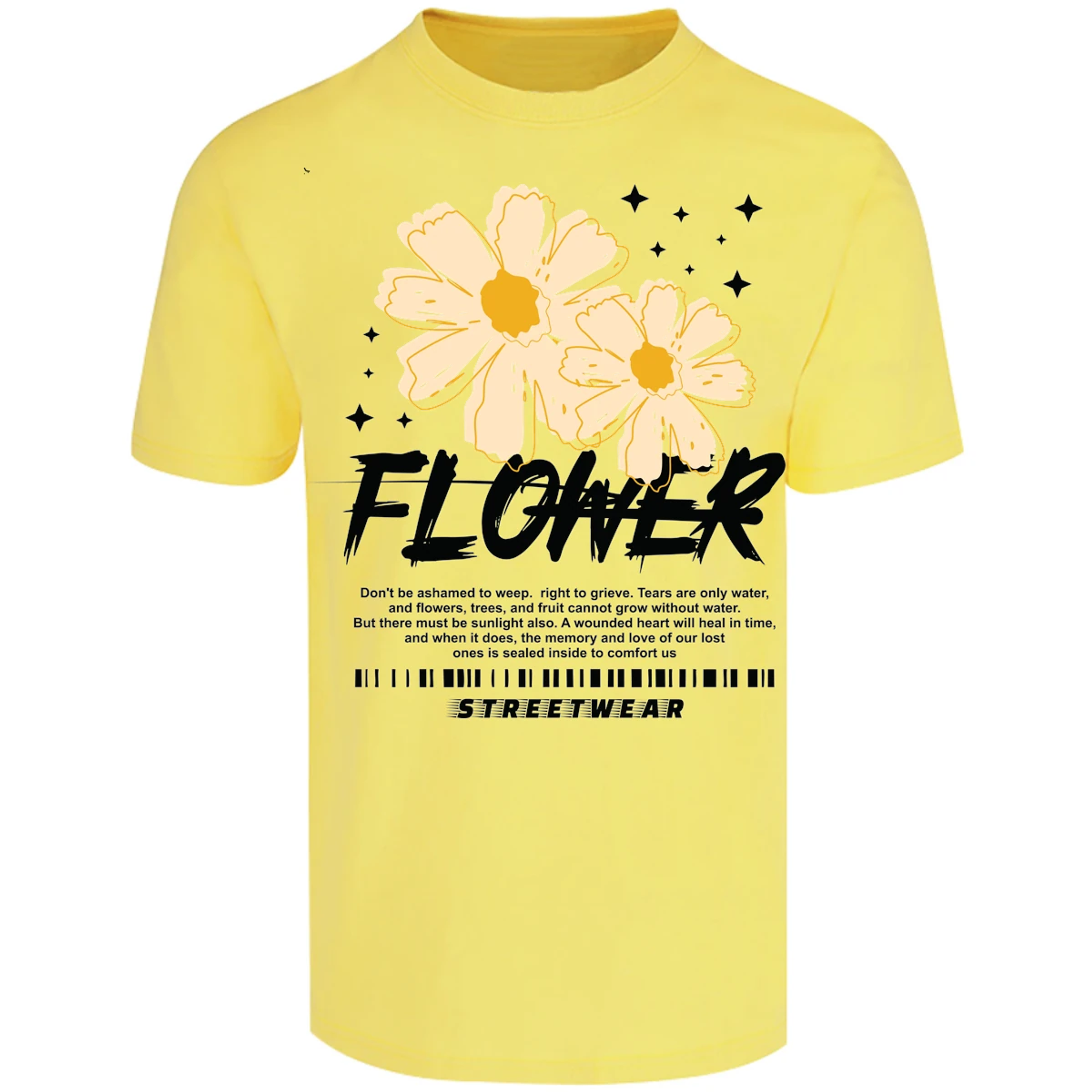 Playera Urbano Style Flower 358 para Adulto 20