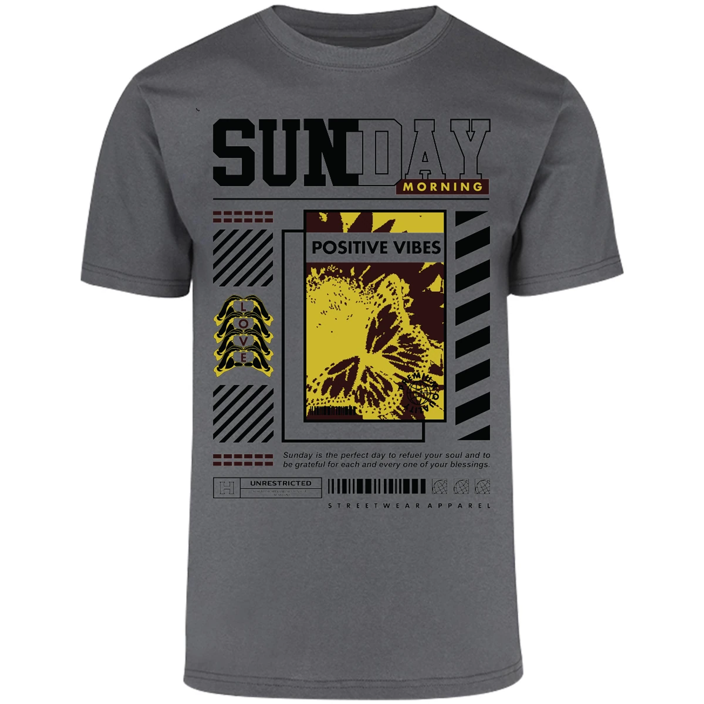 Playera Urbano Style Grateful Perfect Day 92 para Adulto 17