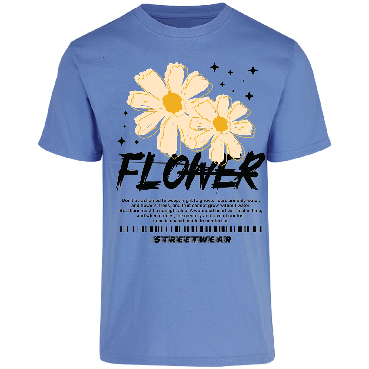 Playera Urbano Style Flower 358 para Adulto 12