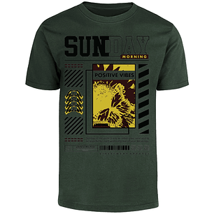 Playera Urbano Style Grateful Perfect Day 92 para Adulto