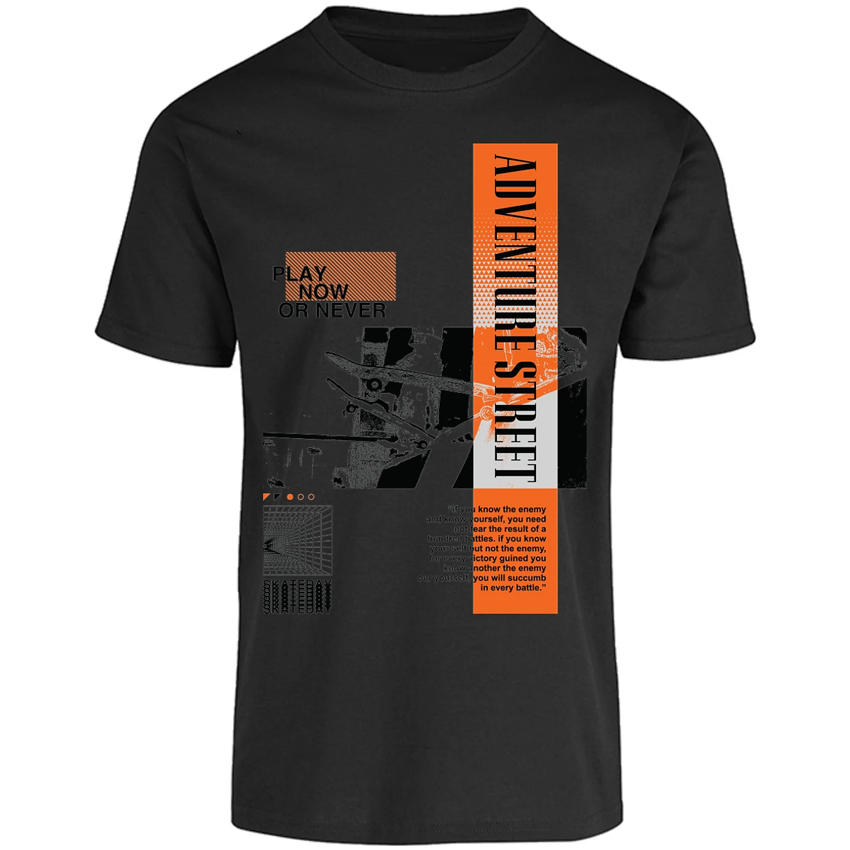 Playera Urbano Style Never Your Self 156 para Adulto 16