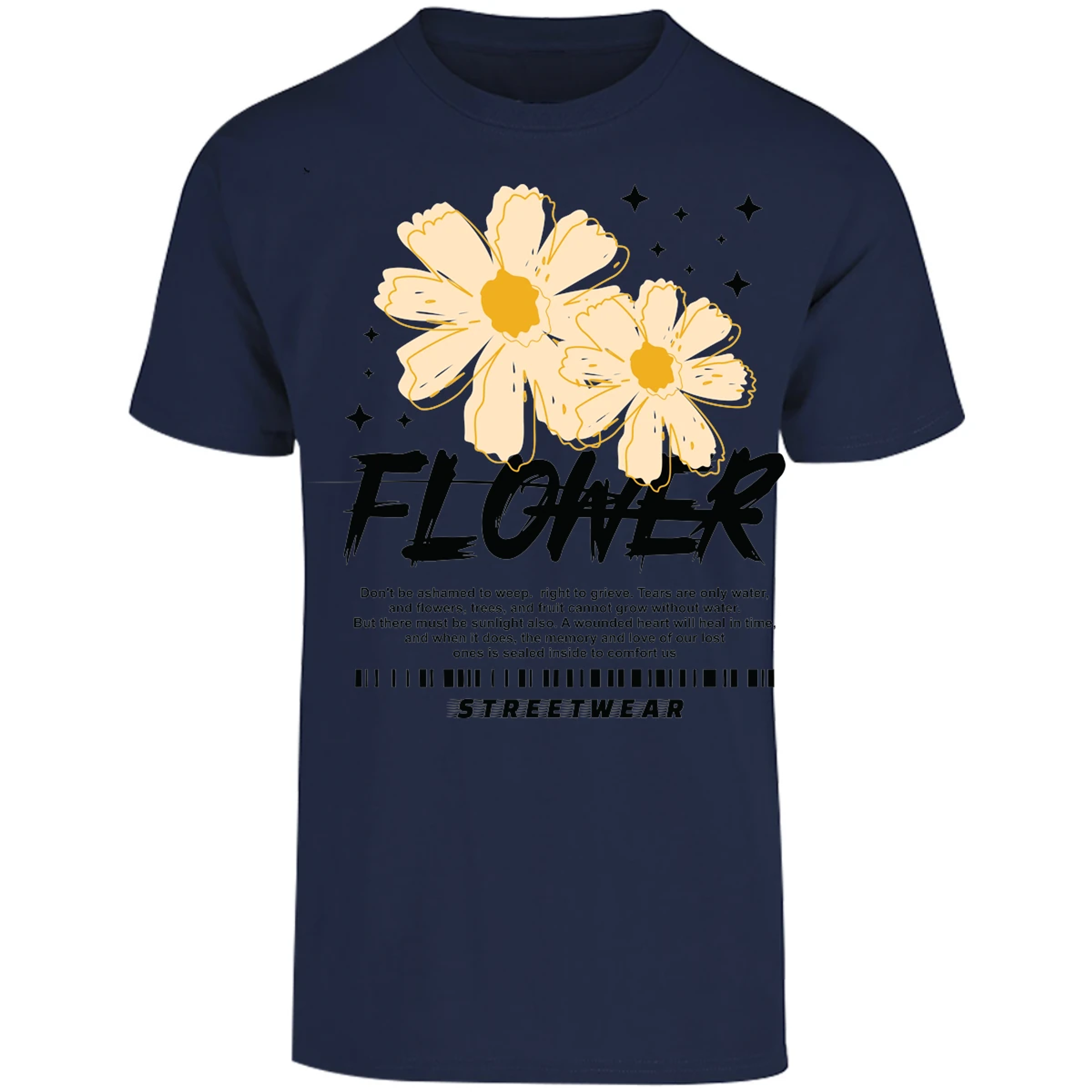 Playera Urbano Style Flower 358 para Adulto 27