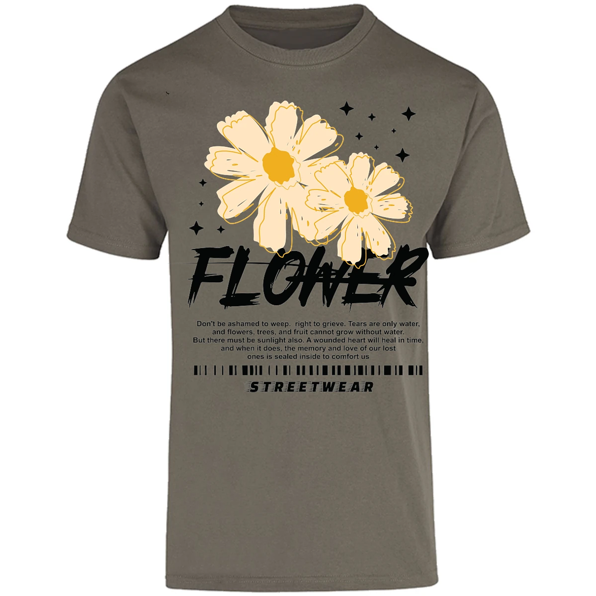 Playera Urbano Style Flower 358 para Adulto 24