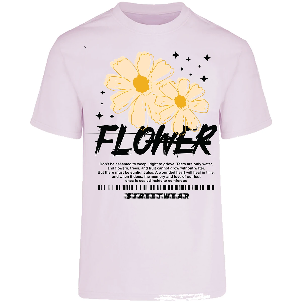 Playera Urbano Style Flower 358 para Adulto 29