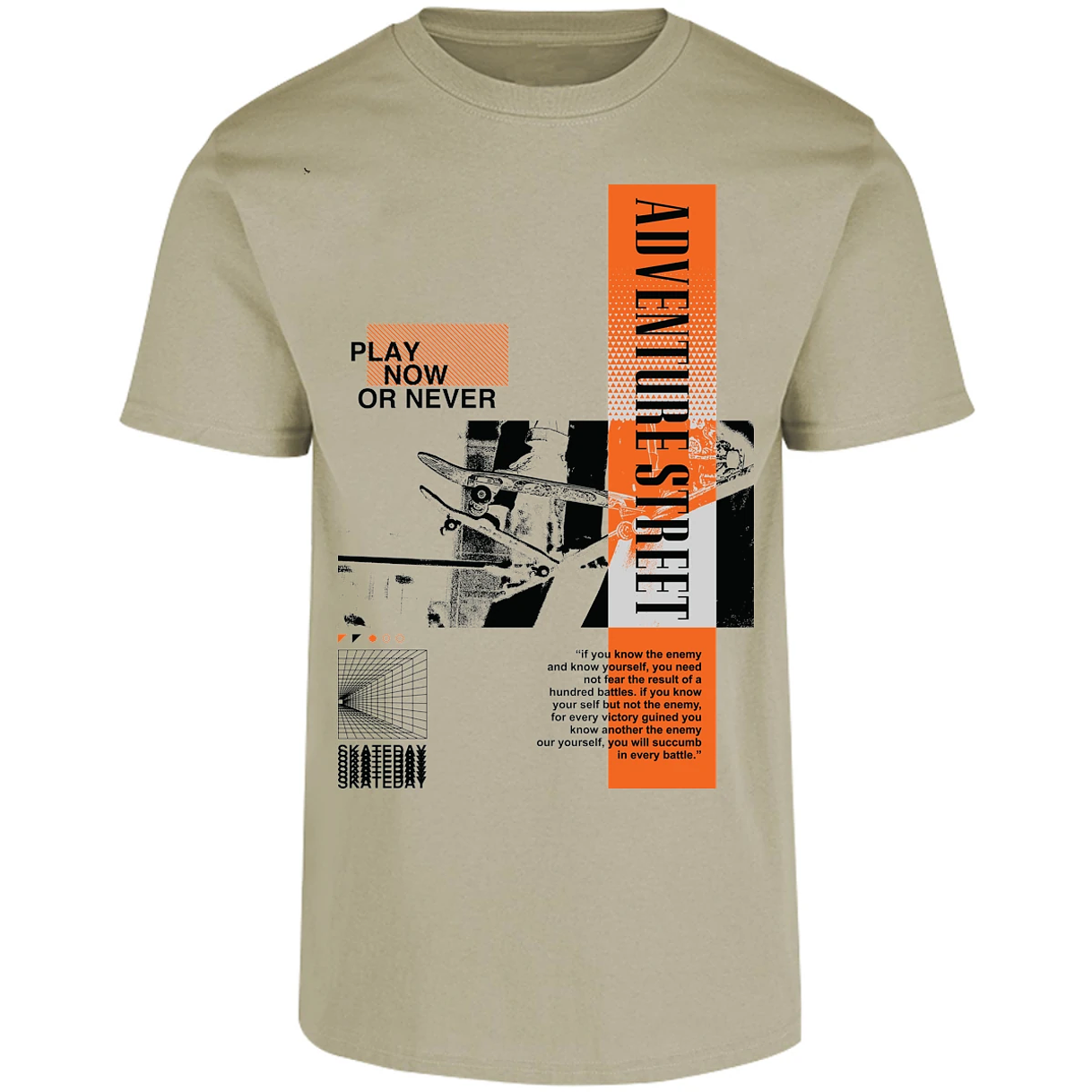 Playera Urbano Style Never Your Self 156 para Adulto 15