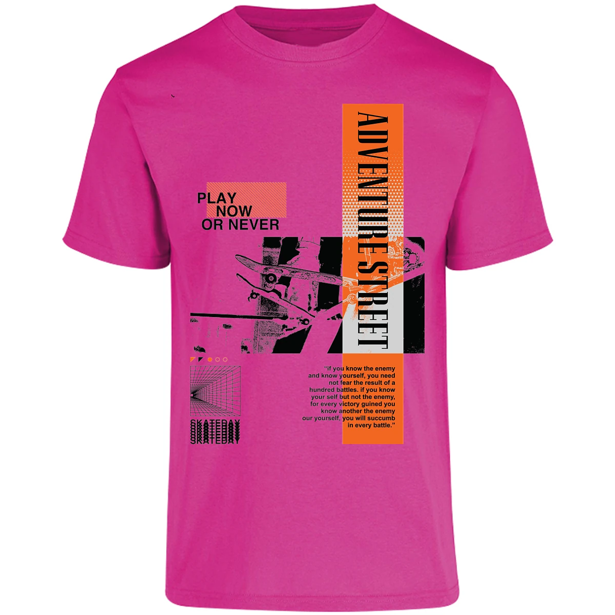 Playera Urbano Style Never Your Self 156 para Adulto 25