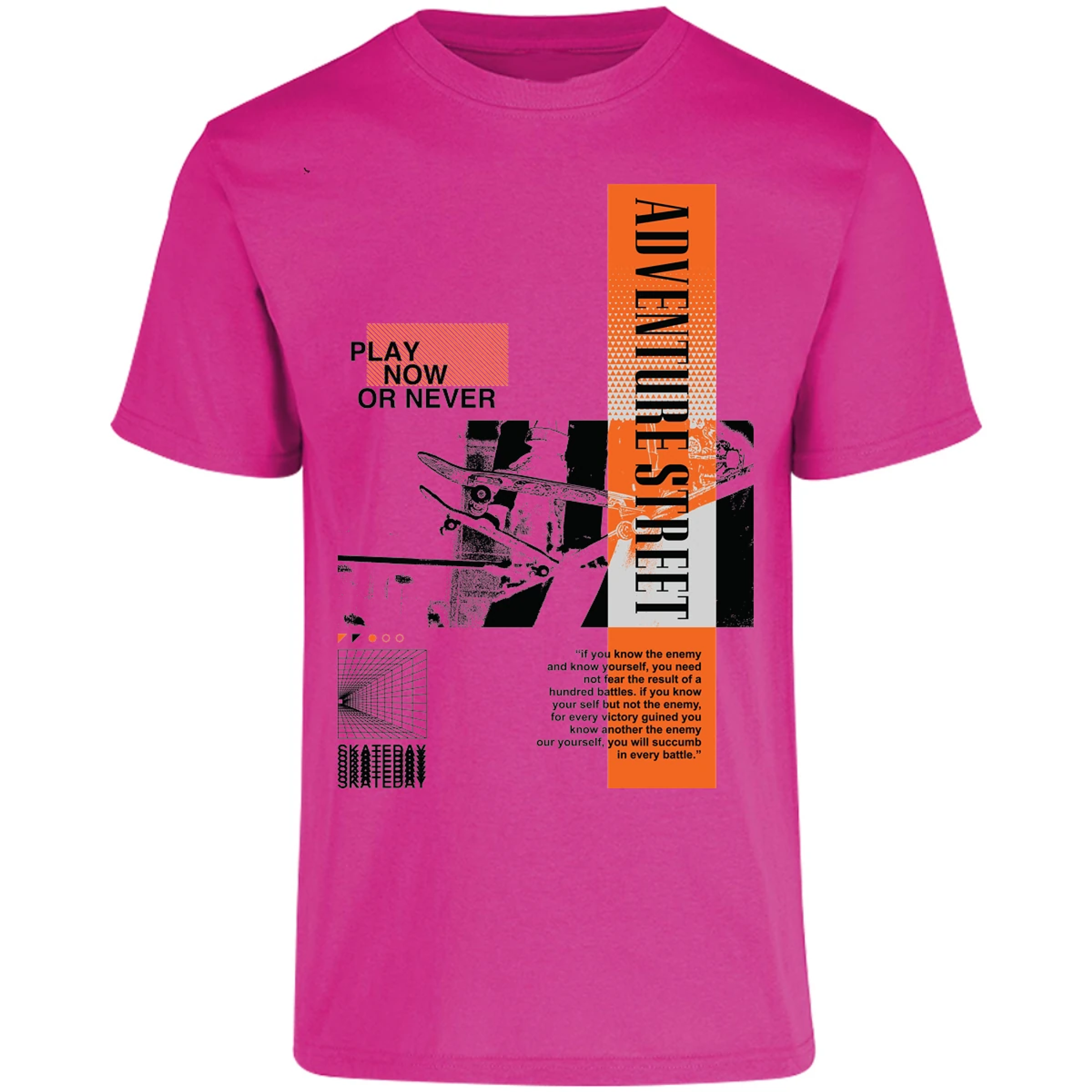 Playera Urbano Style Never Your Self 156 para Adulto 25