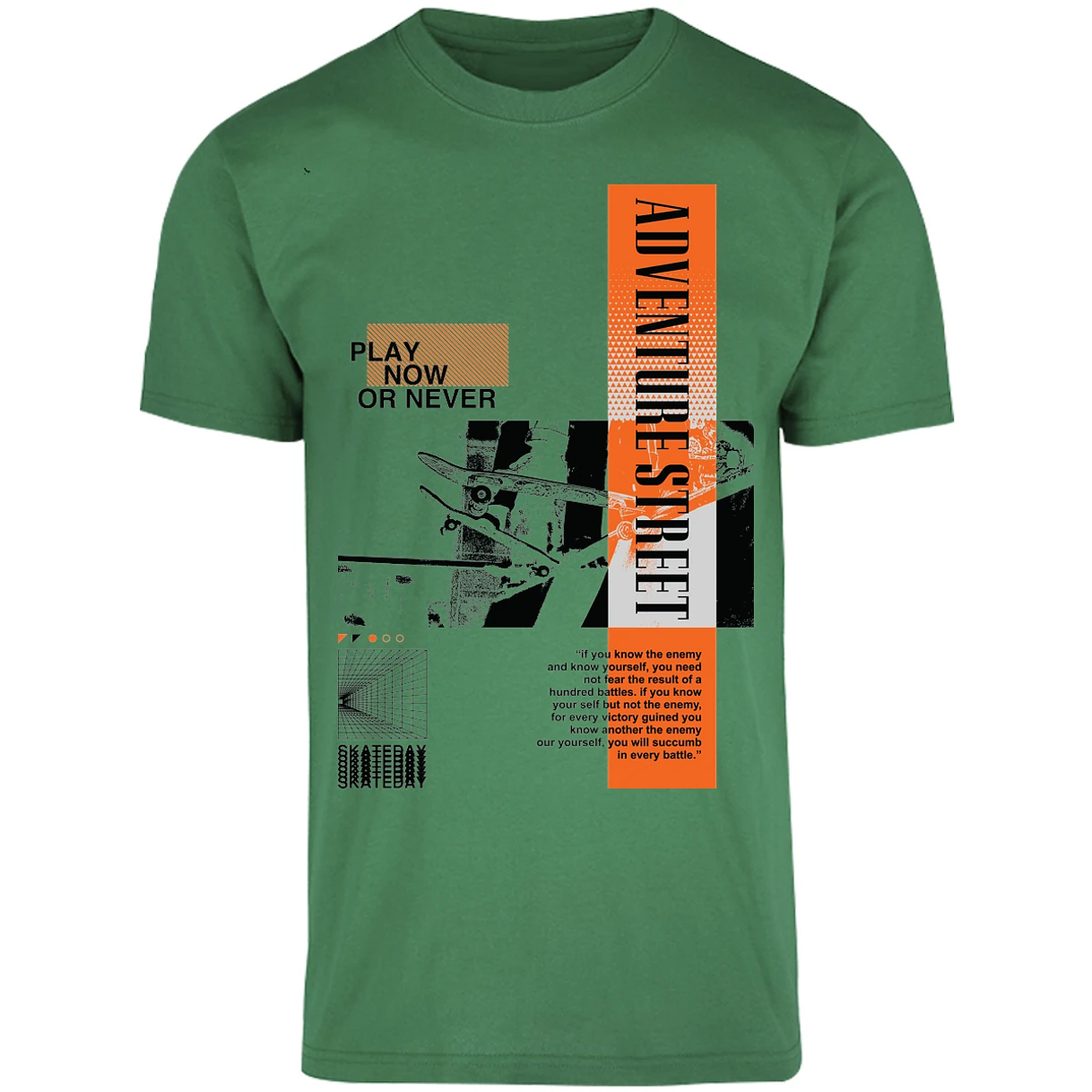 Playera Urbano Style Never Your Self 156 para Adulto 5