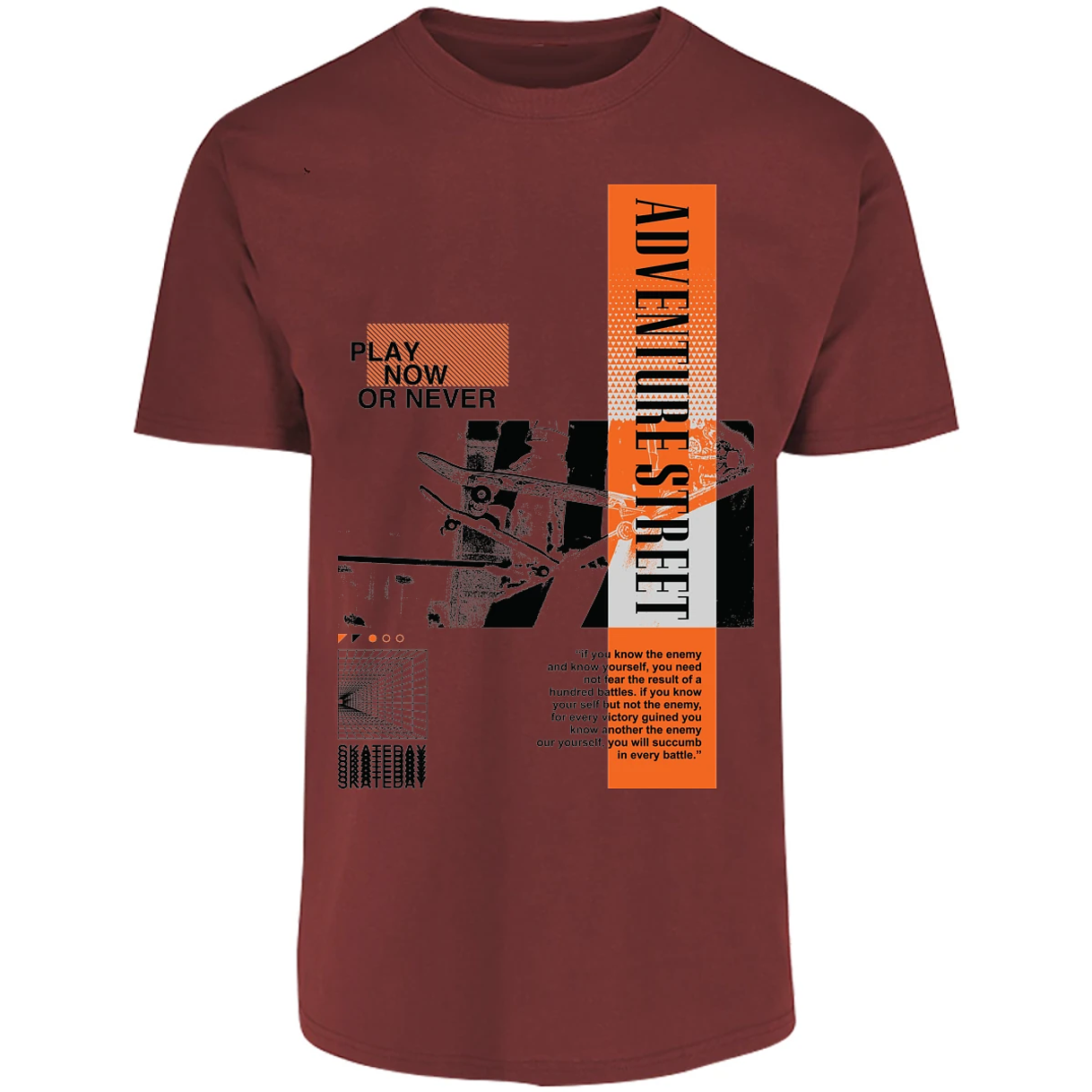 Playera Urbano Style Never Your Self 156 para Adulto 11