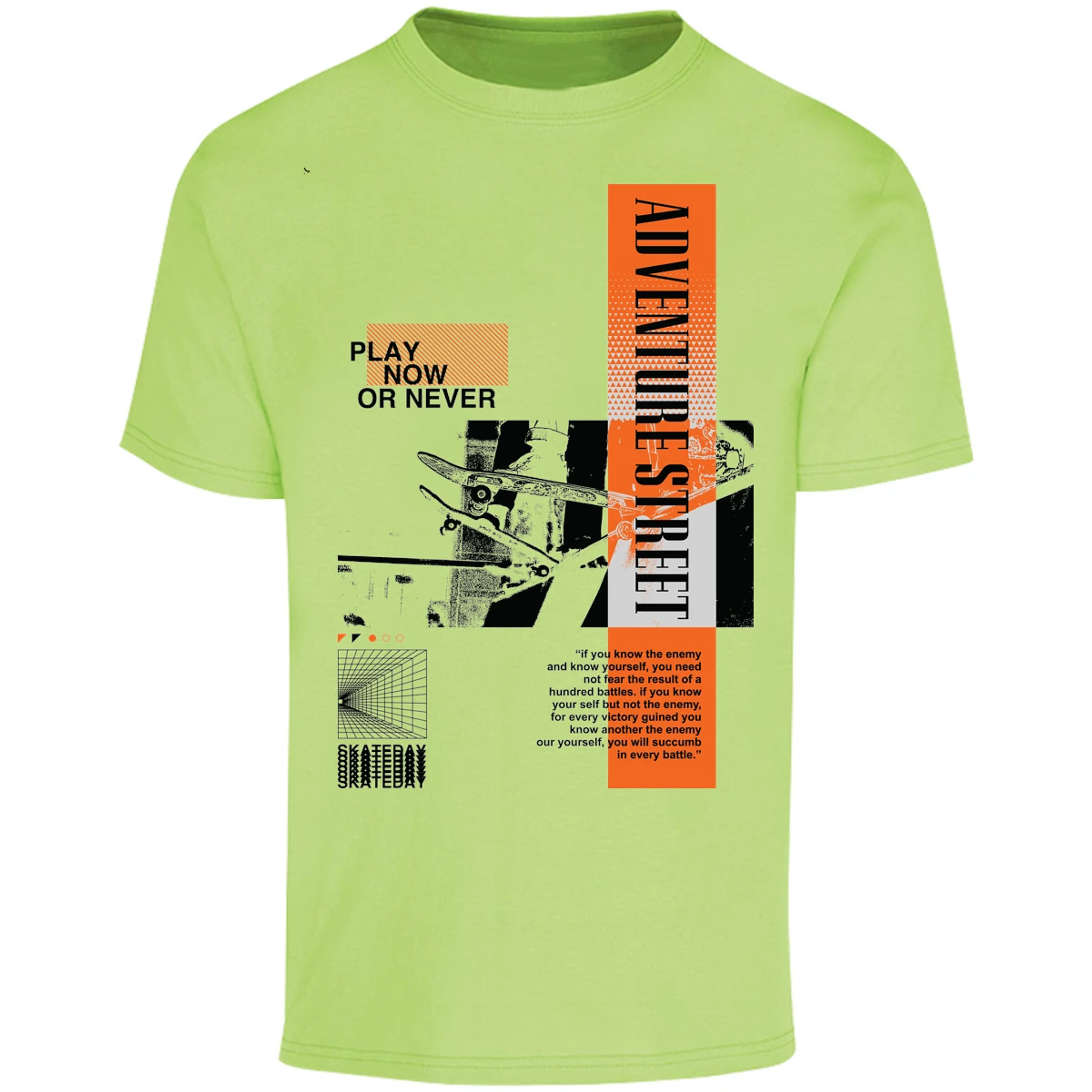 Playera Urbano Style Never Your Self 156 para Adulto 3