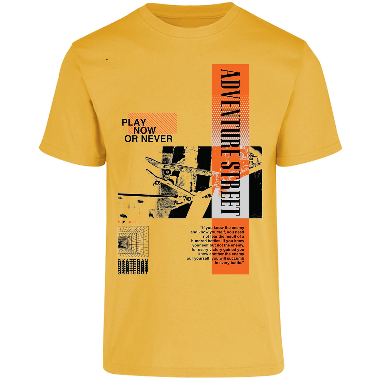 Playera Urbano Style Never Your Self 156 para Adulto 1