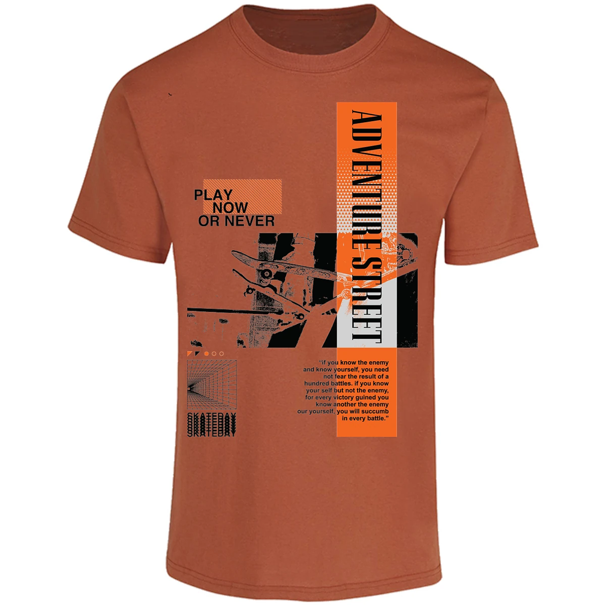 Playera Urbano Style Never Your Self 156 para Adulto 7