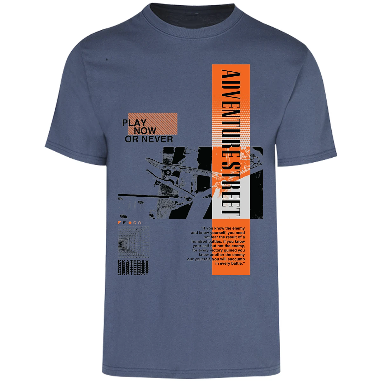 Playera Urbano Style Never Your Self 156 para Adulto 9