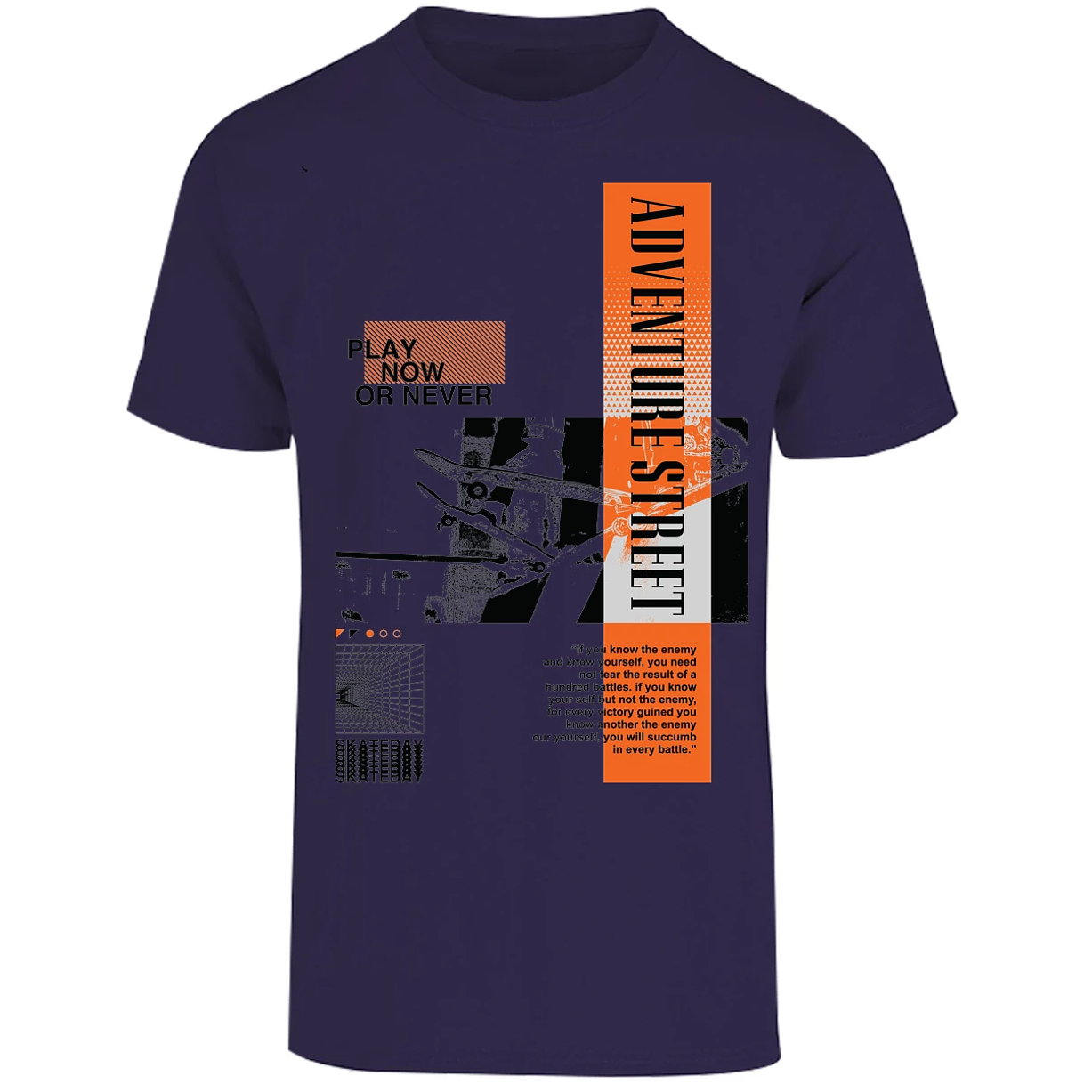 Playera Urbano Style Never Your Self 156 para Adulto 17