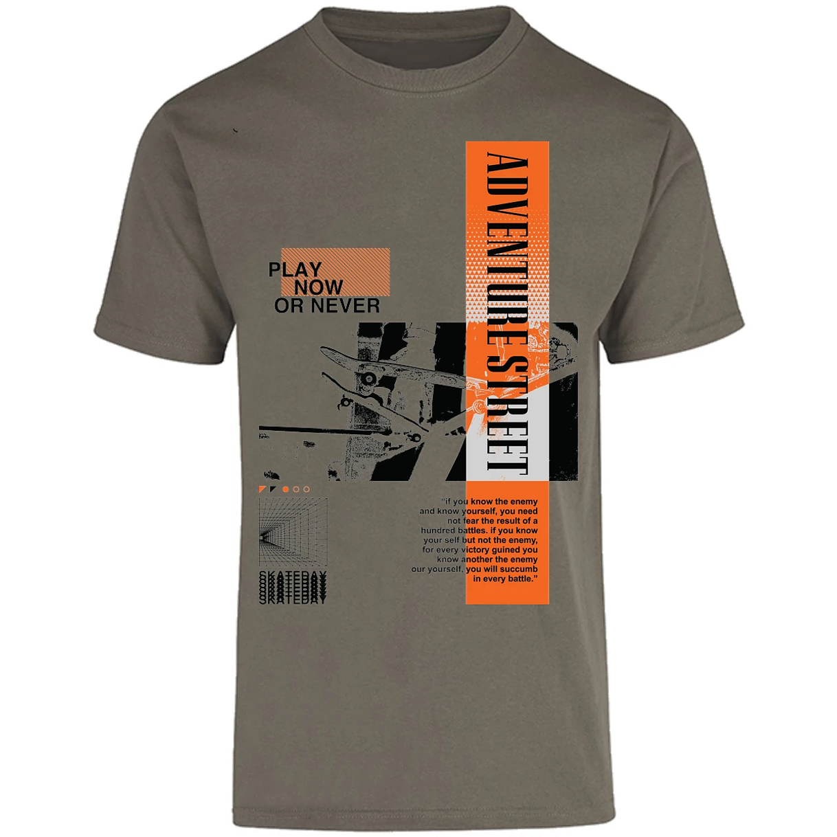 Playera Urbano Style Never Your Self 156 para Adulto 19